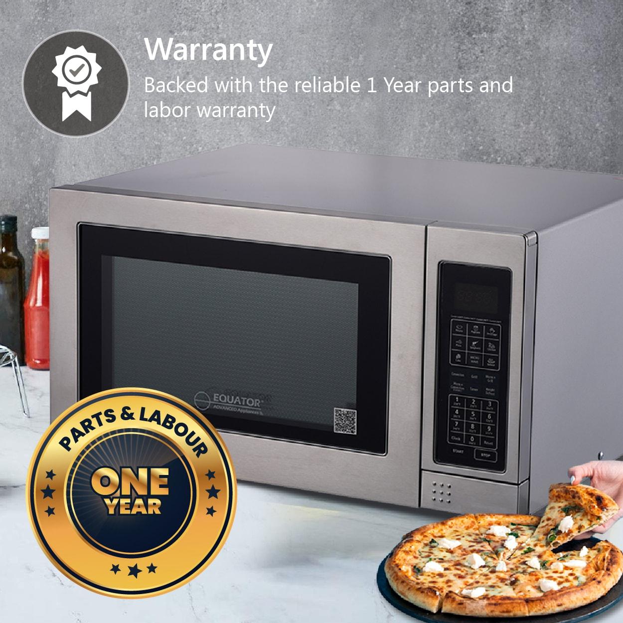 Microwave+Convection Oven+Grill 1.2cf Stainless Freestanding SS