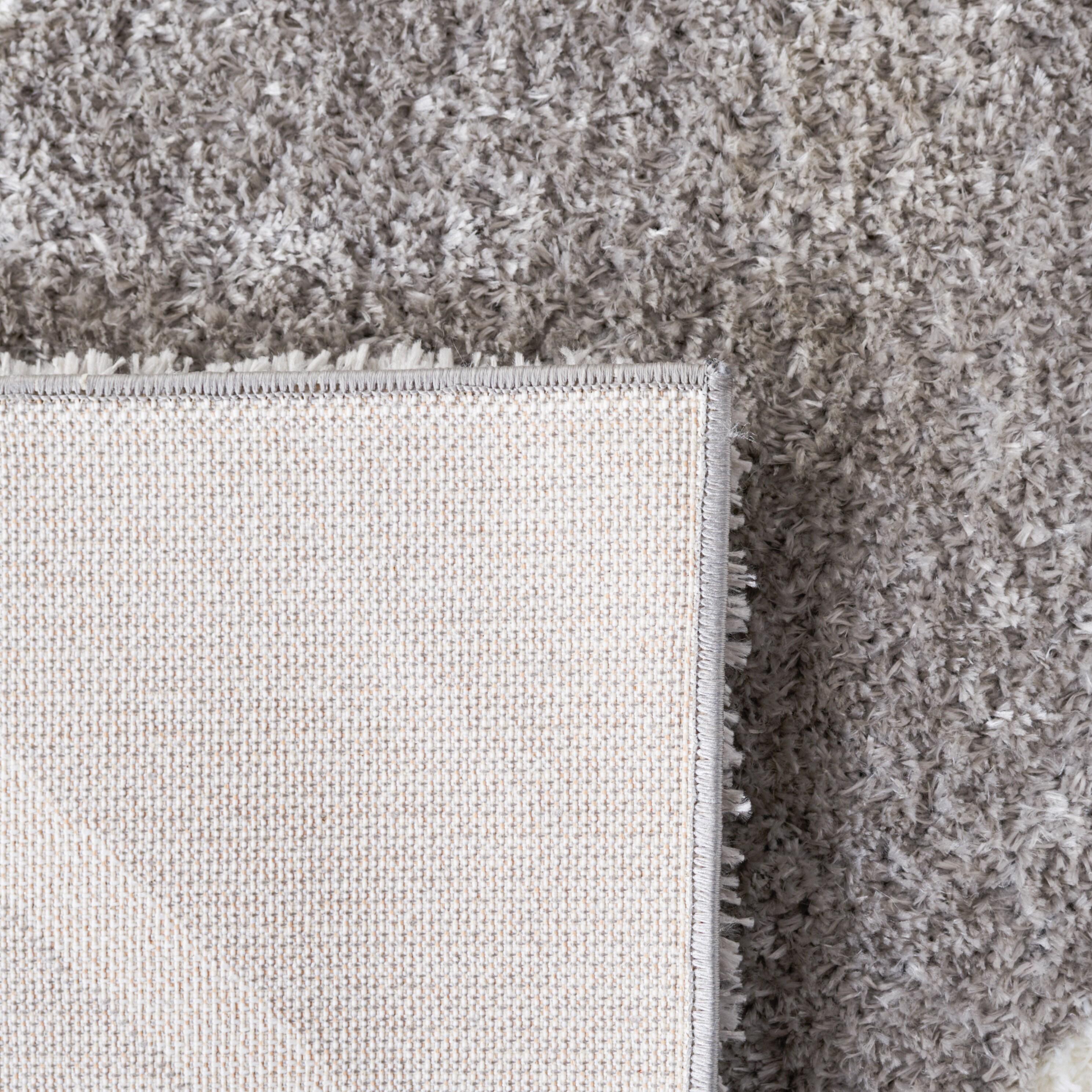 Tahoe Shag THO676 Power Loomed Indoor Runner Rug - Grey/White - 2'x9' - Safavieh