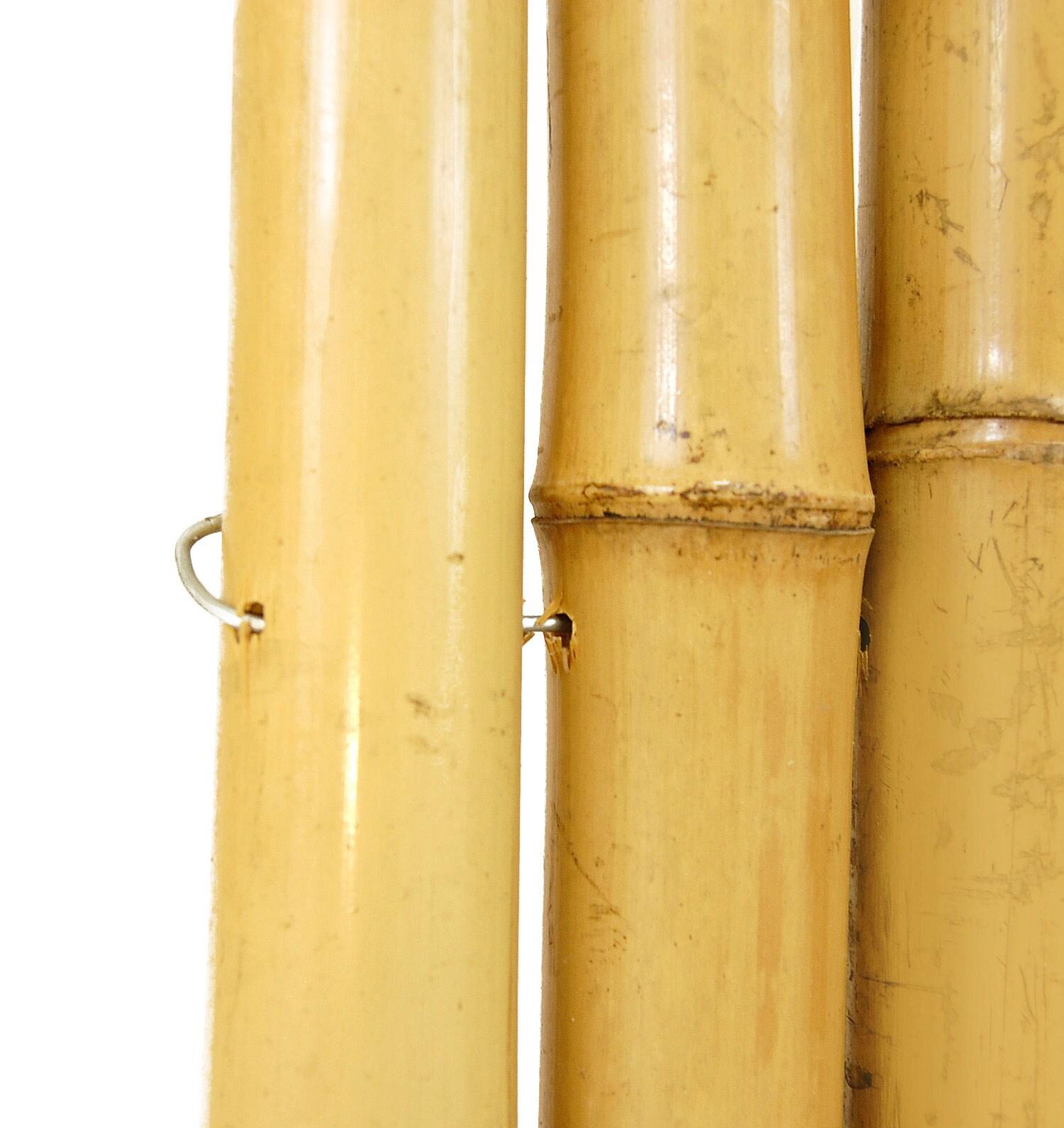 Backyard X-Scapes Natural Bamboo Fencing Decorative No Dig Fence Panels 3/4" D