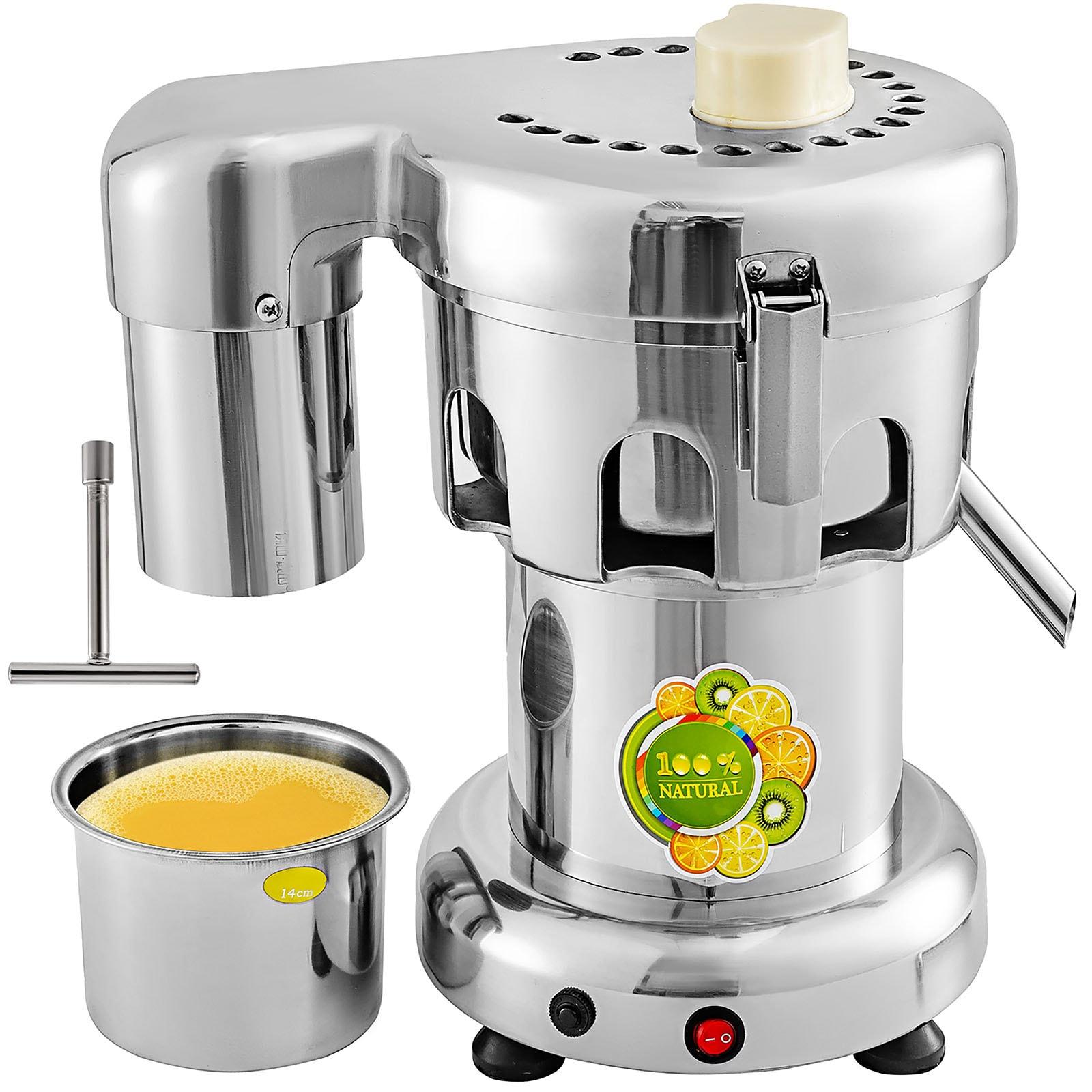 VBENLEM Commercial Juice Extractor Heavy Duty Juicer Aluminum Casting and Stainless Steel Constructed Centrifugal Juice Extractor Juicing both Fruit and Vegetable