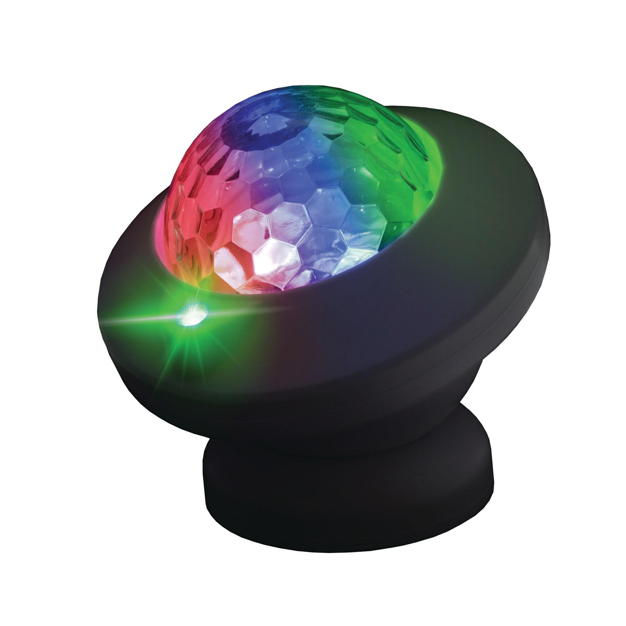 Monster Laser Light Projector: Multicolored LED Nightlight, AC Adapter, Laser Projection Show, Indoor/Outdoor Use