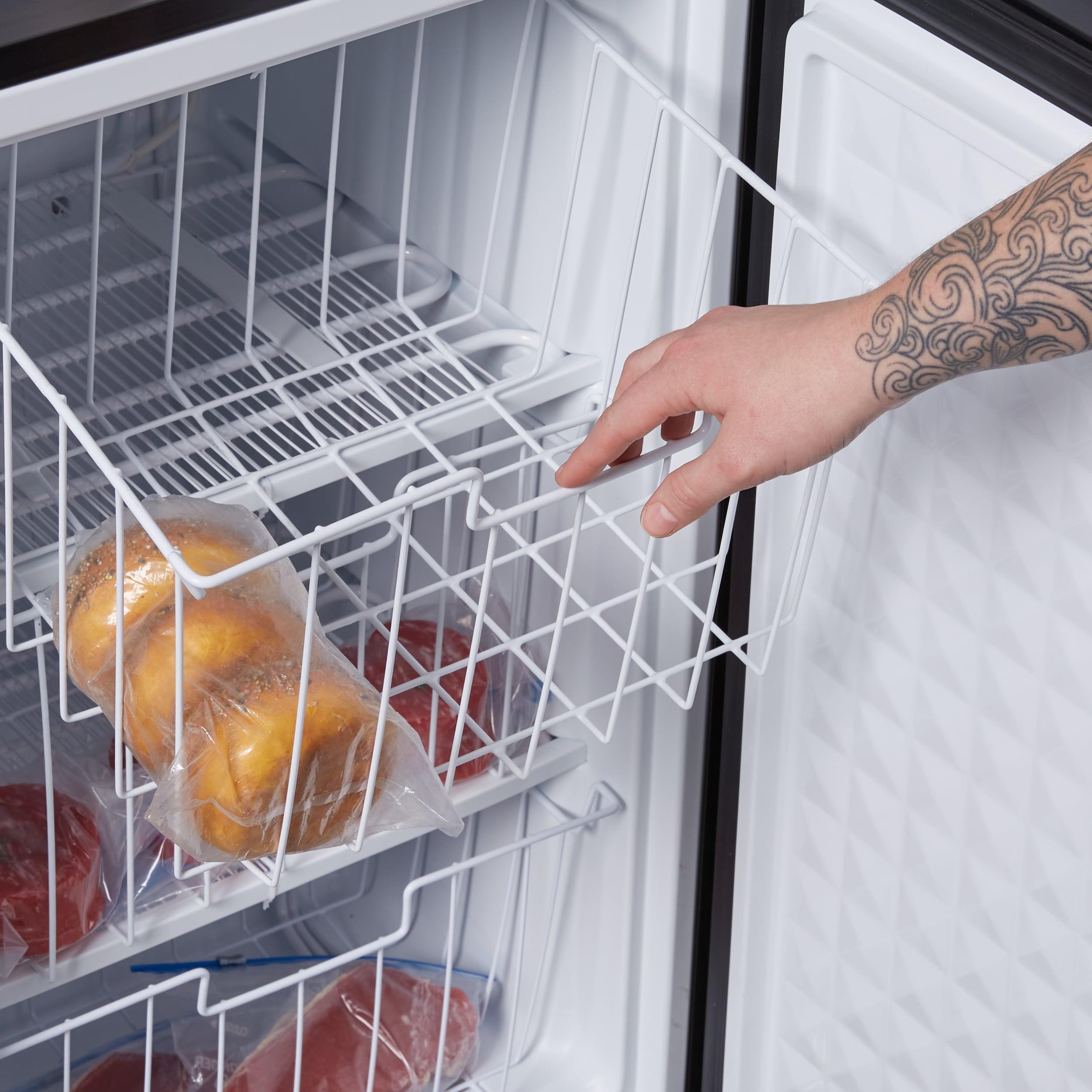 Sunpentown UF-304SSA 33.75 x 19.375 x 21.125 in. Energy Star 3.0 cu. ft. Upright Freezer, Stainless Steel