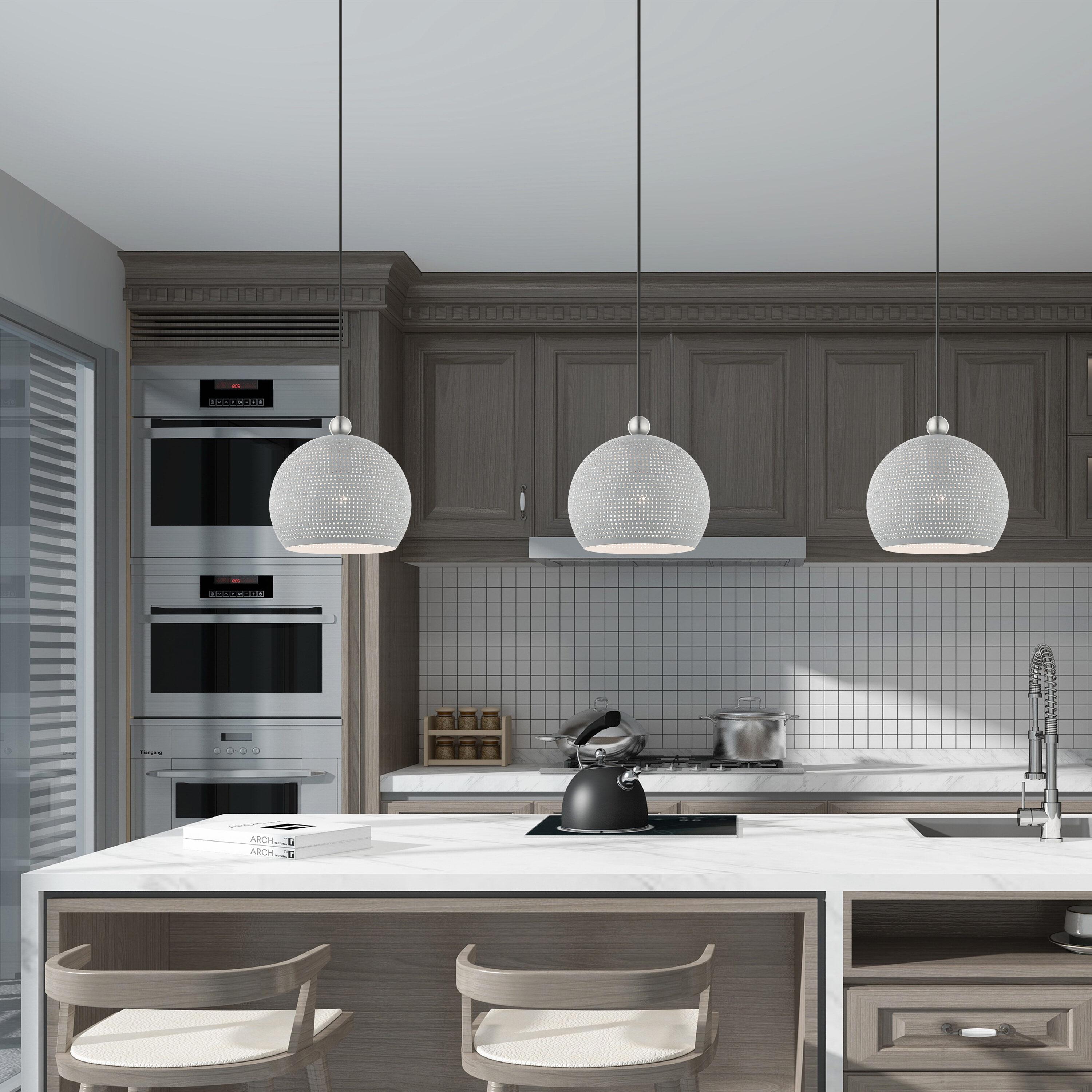 Livex Lighting Dublin 1 - Light Pendant in  Nordic Gray