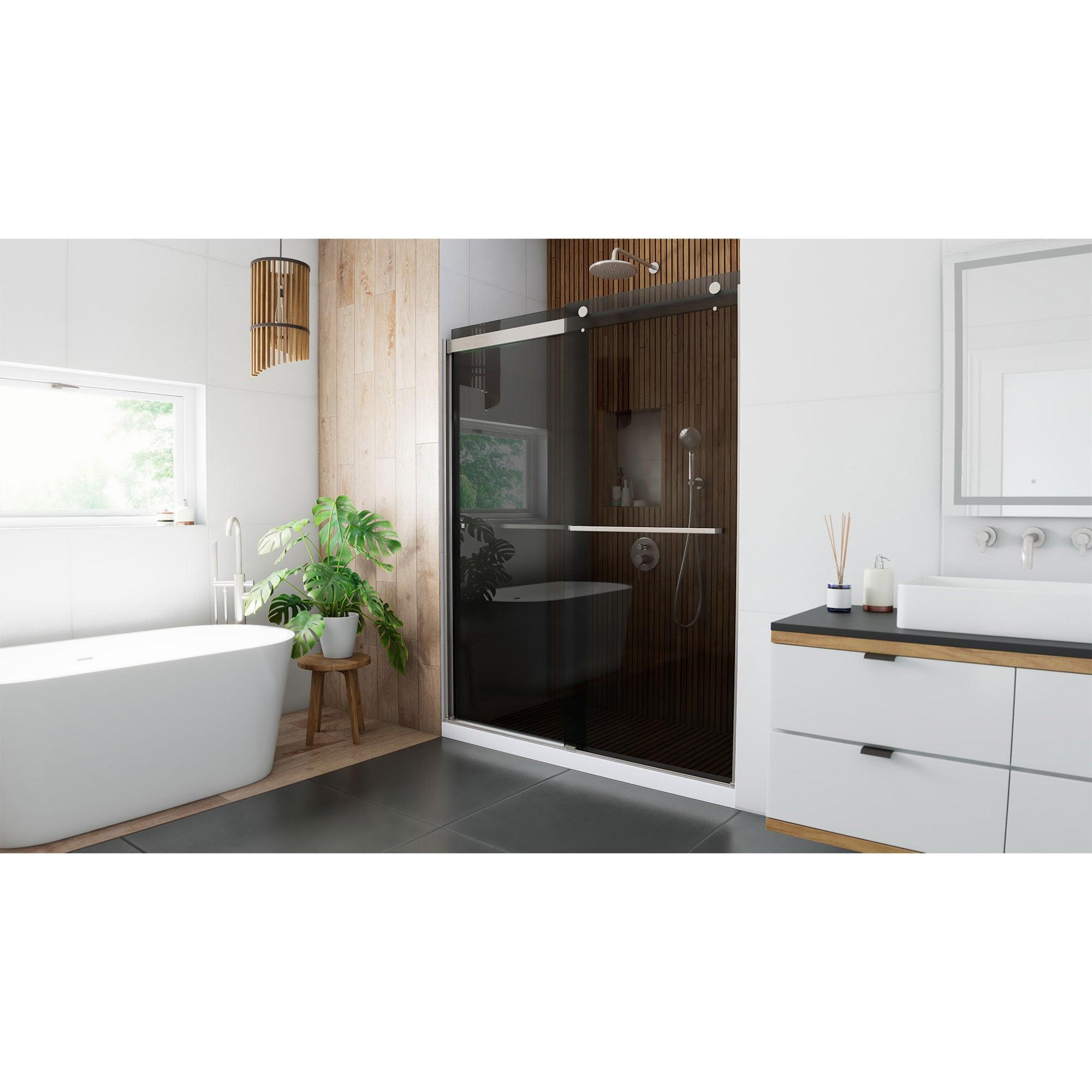 Sapphire 56" W x 76" H Frameless Shower Door