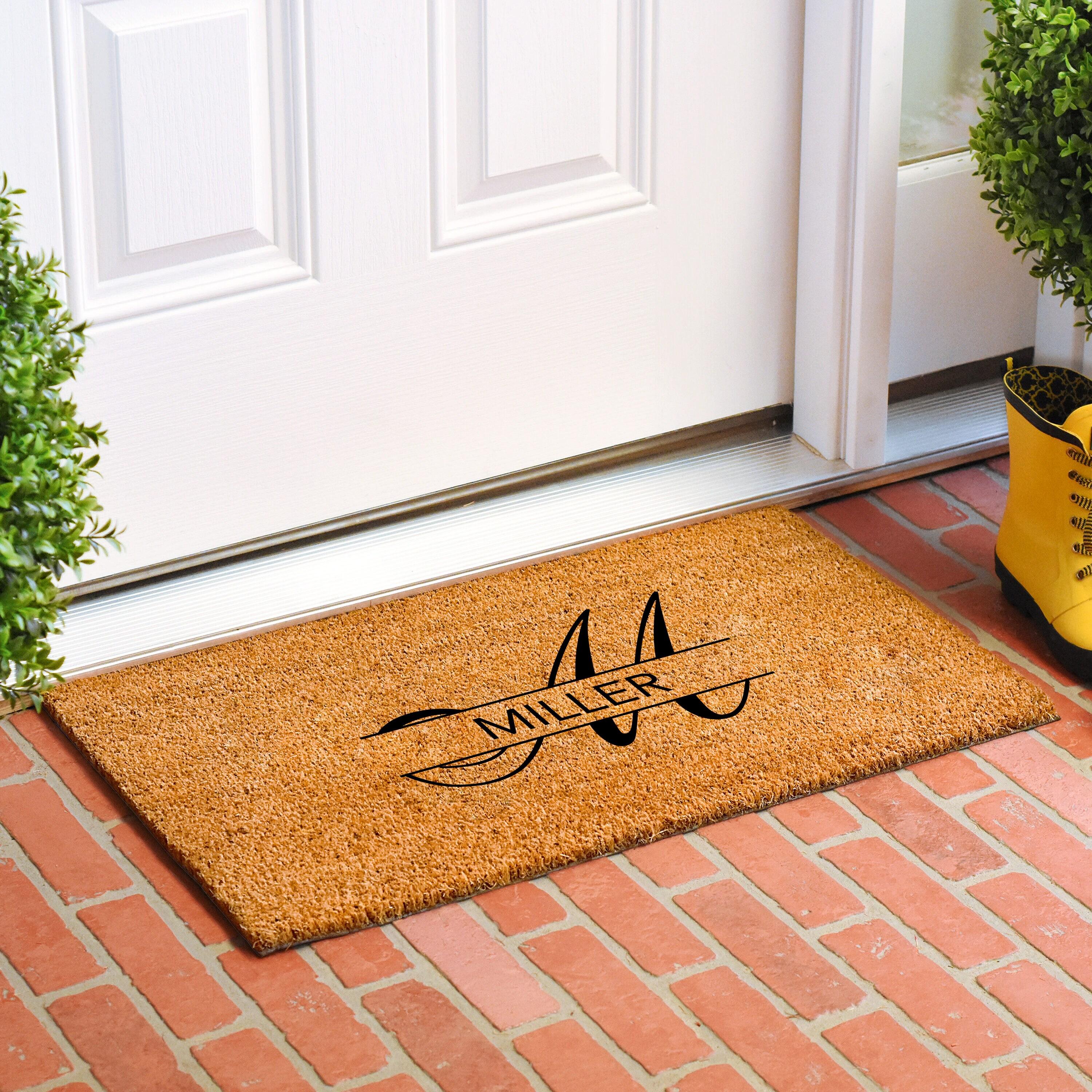 Calloway Mills 110921729 Miller Personalized Doormat 17" x 29"