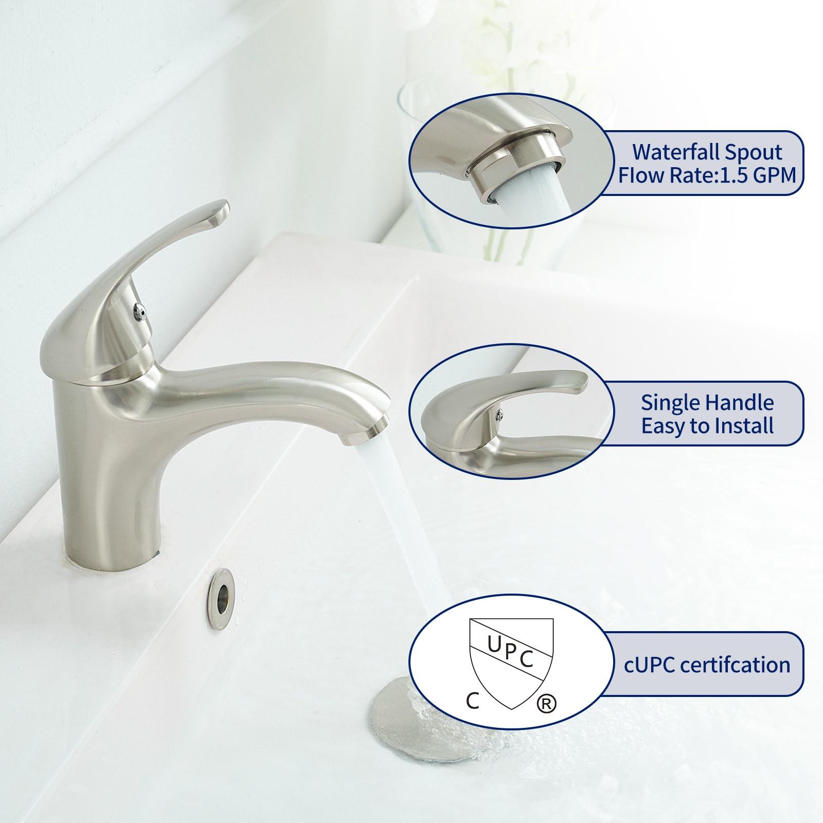 Single-Hole Single-handle Bathroom Faucet