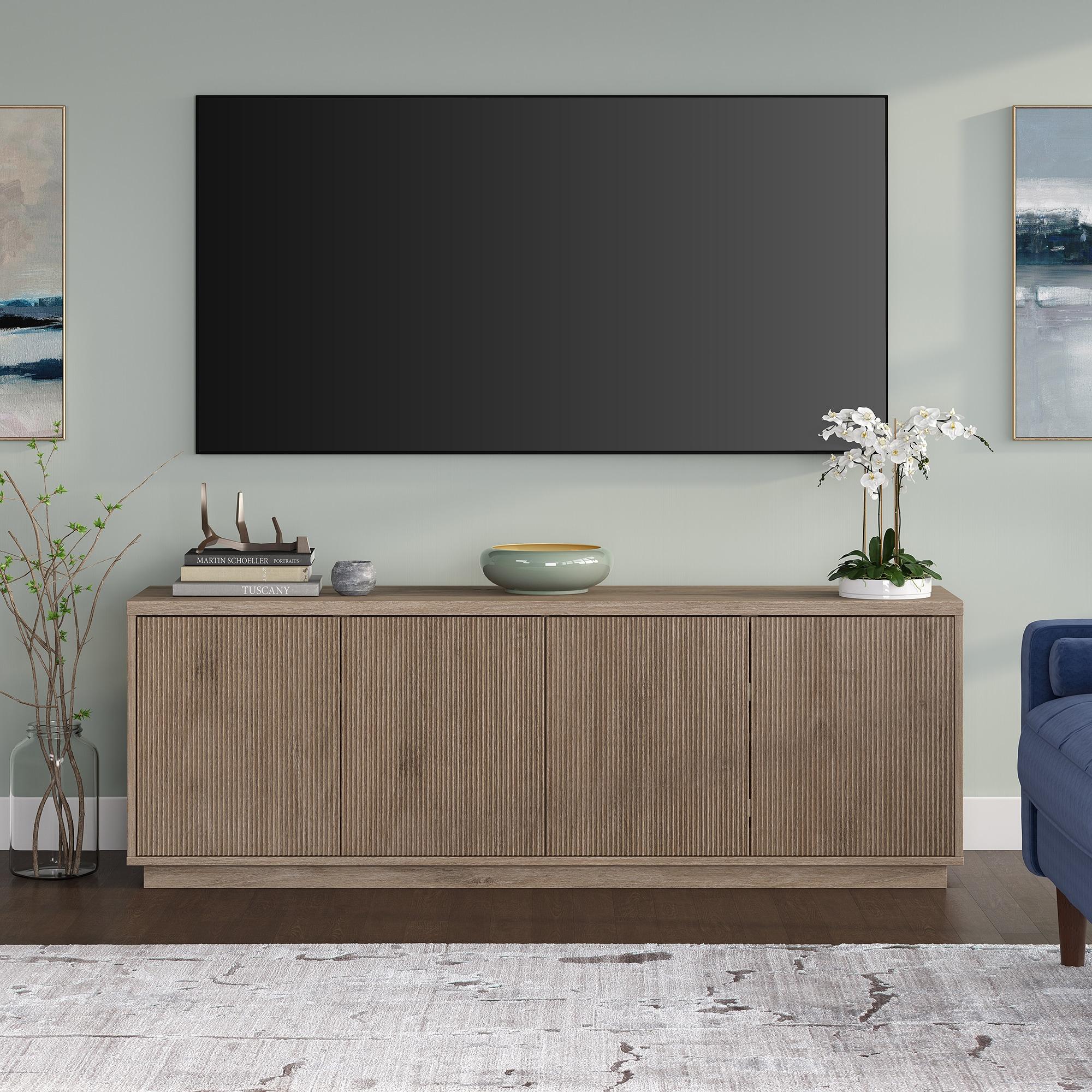 Evelyn&Zoe Hanson Rectangular TV Stand for TV's up to 75"