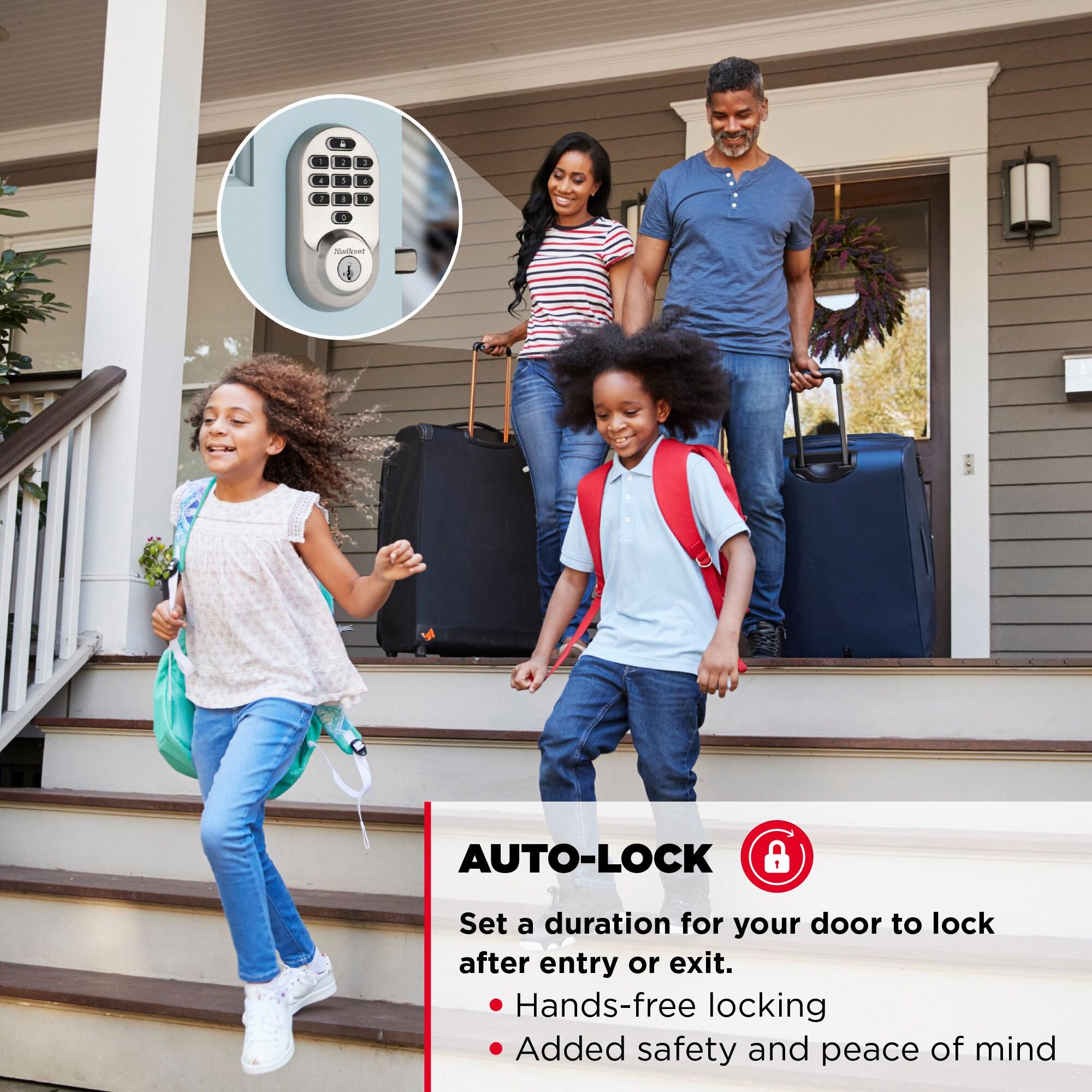 Kwikset 938WIFIKYPD15SMTTPRRCALFD Halo Wi-Fi Smart Lock Keypad Single Cylinder Deadbolt with Smartkey Security