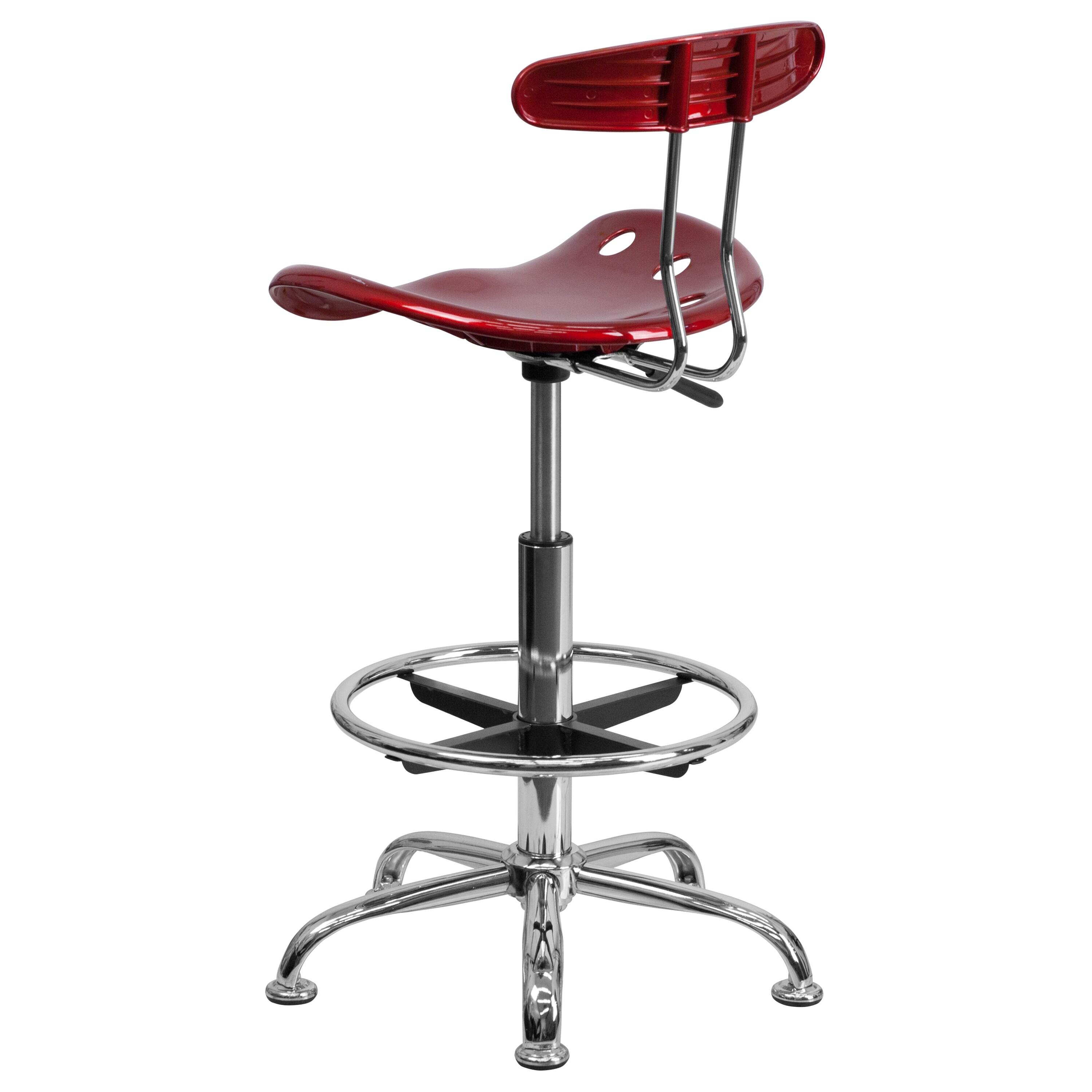 Monroe Adjustable Height Swivel Bar Stool