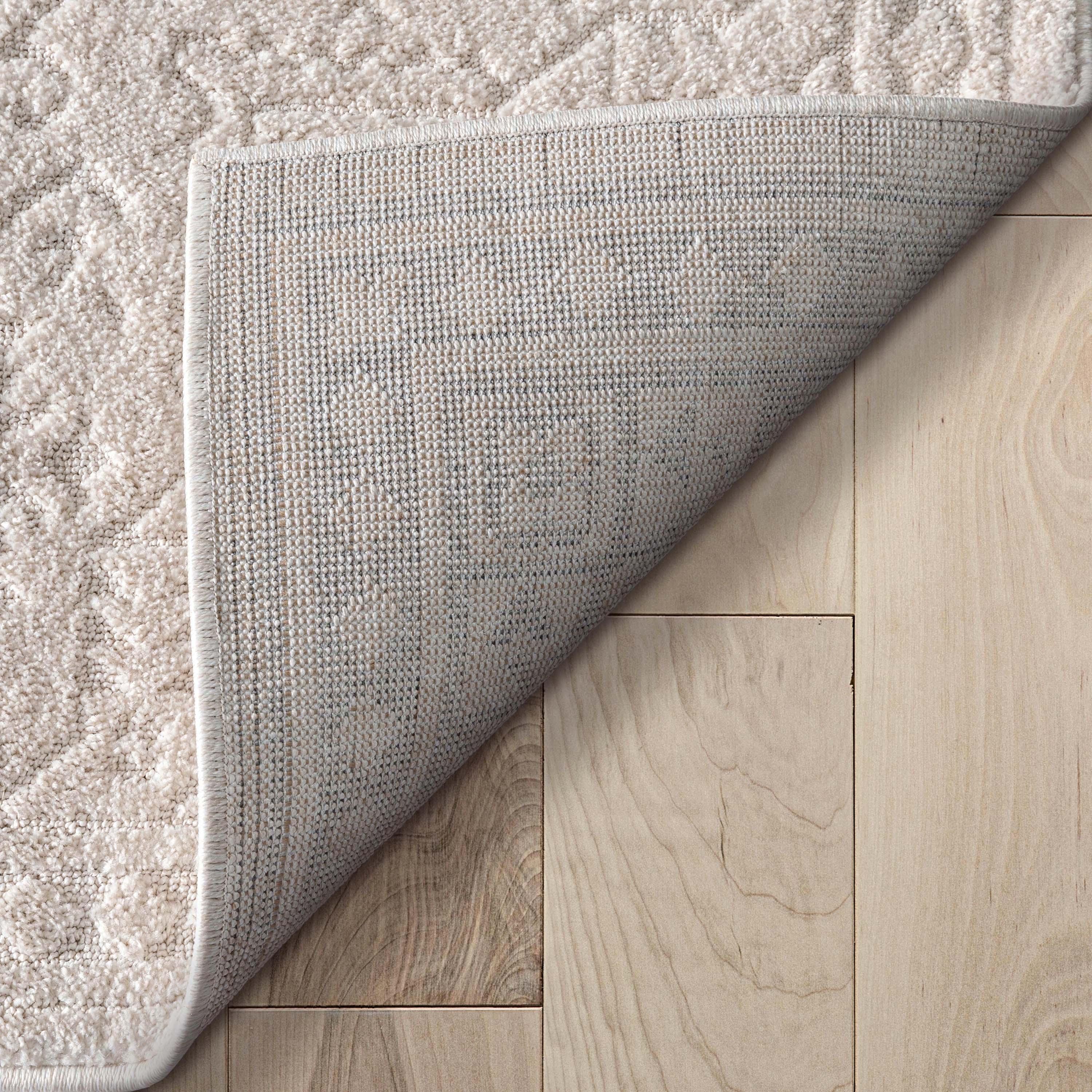Well Woven Well Woven Harlow Cloud Medallion Farmhouse Medallion Ivory Area Rug