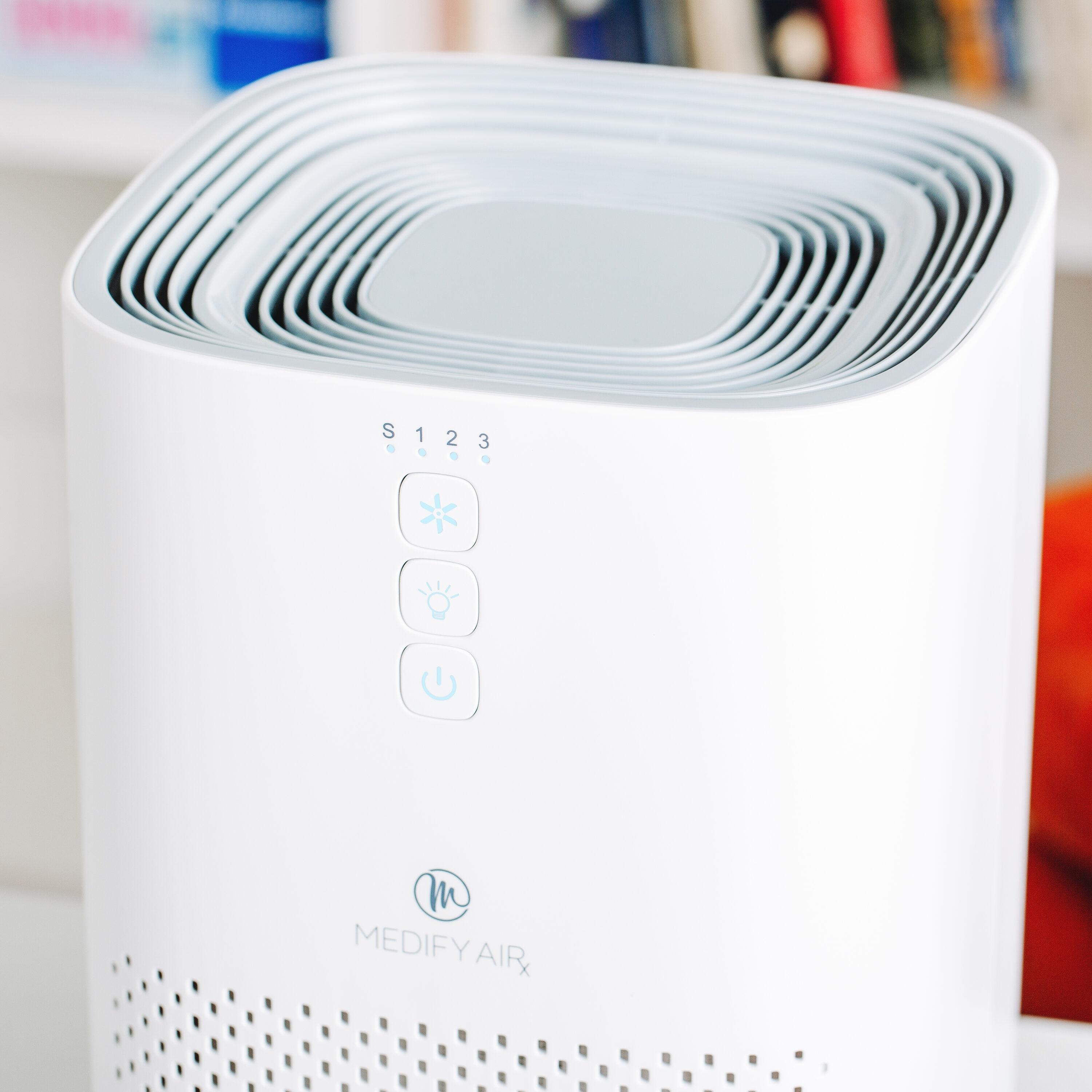 Medify Air MA-14 HEPA Air Purifier for Home Bedroom, H13 True HEPA Air Cleaner Filter - 428 Sq ft Coverage for Pets, Allergies, Pollen, Smoke, Odors