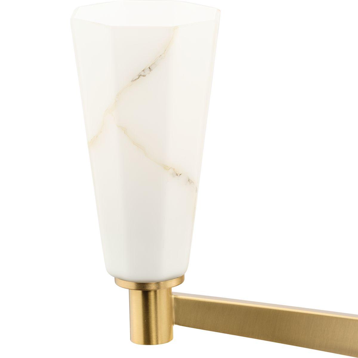Progress Lighting Tosca 6 - Light Chandelier in  Brushed Bronze