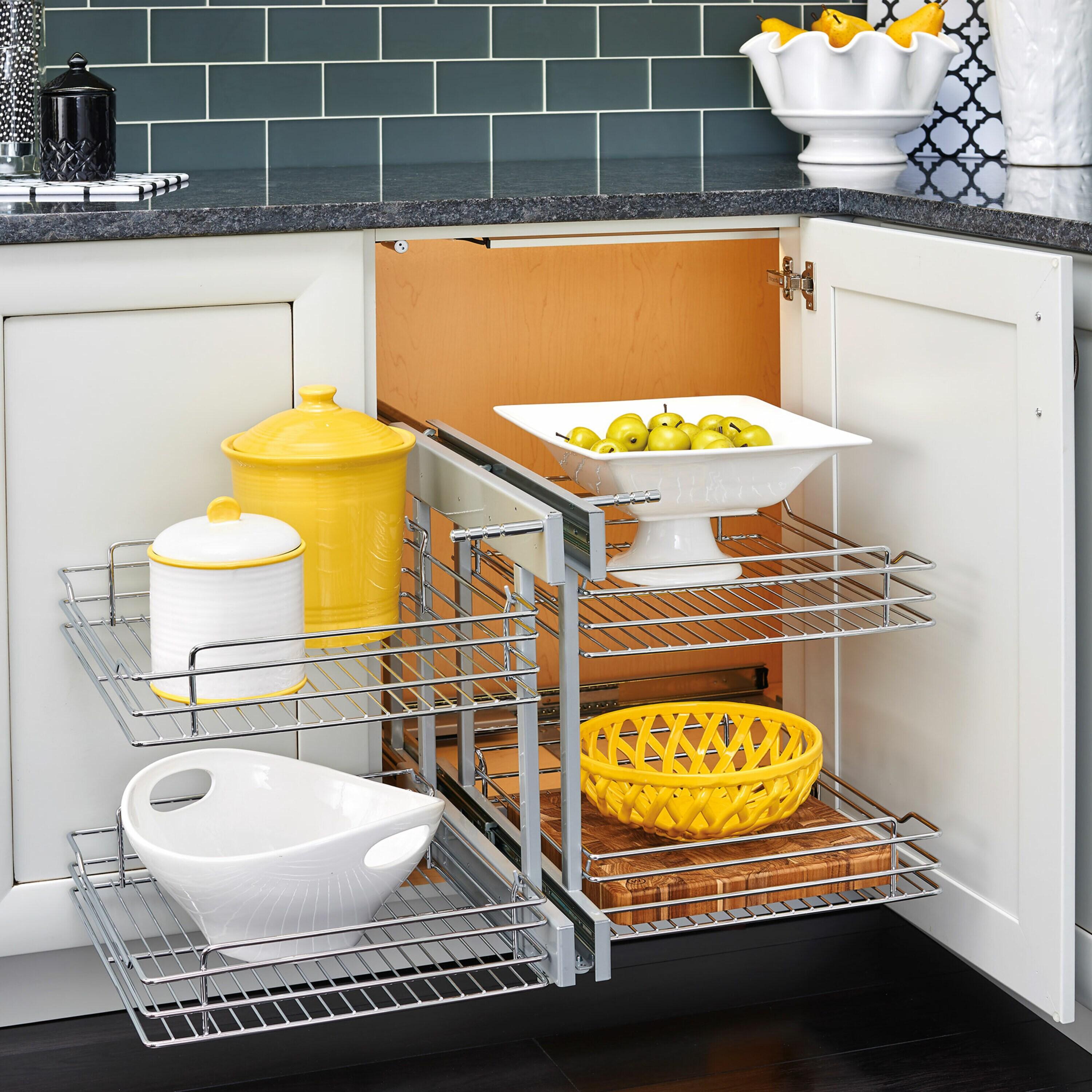 Rev-A-Shelf Rev-A-Shelf Pull Out Blind Corner Kitchen Cabinet Organizer