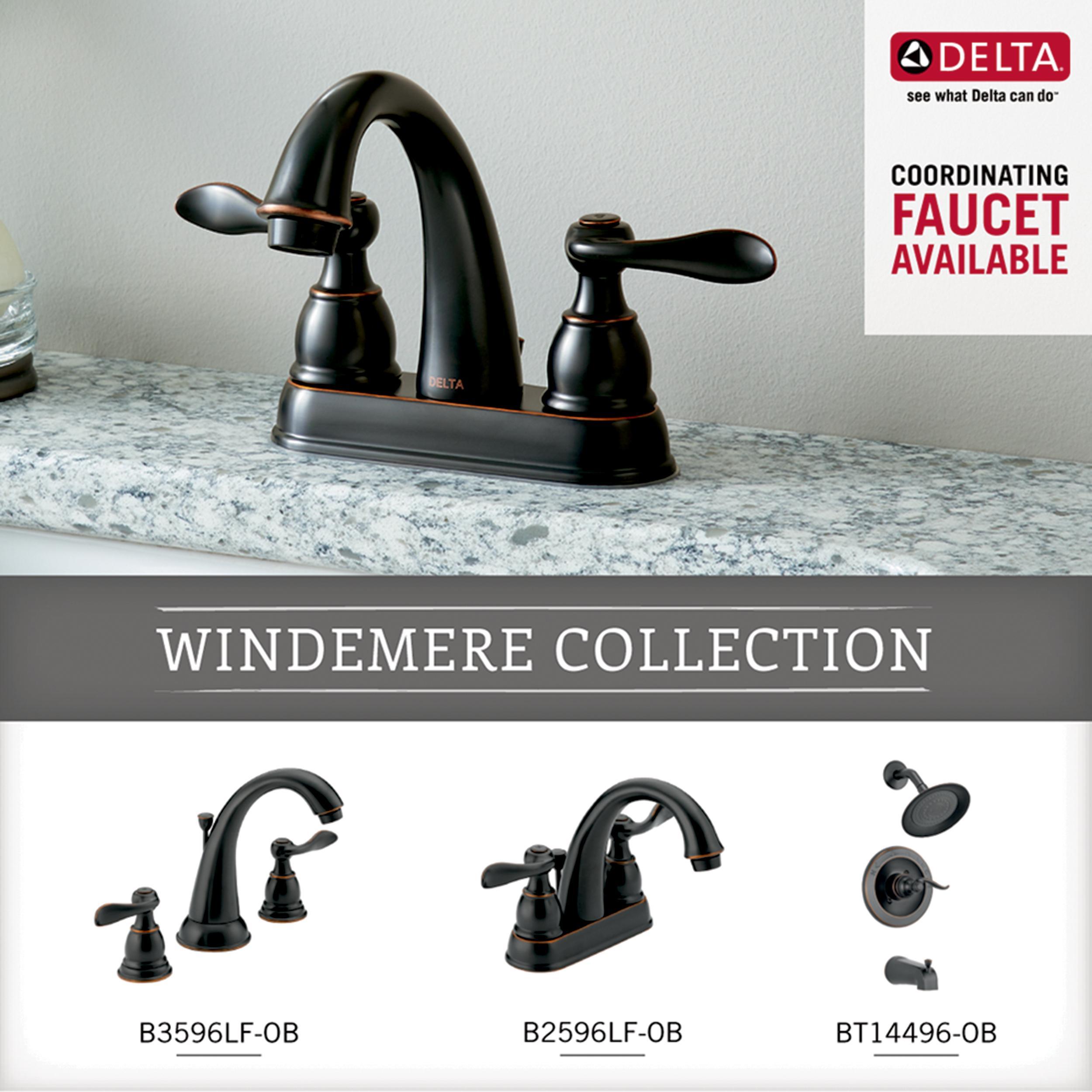 Windemere 24 in. Wall Mount Towel Bar Bath Hardware Accessory