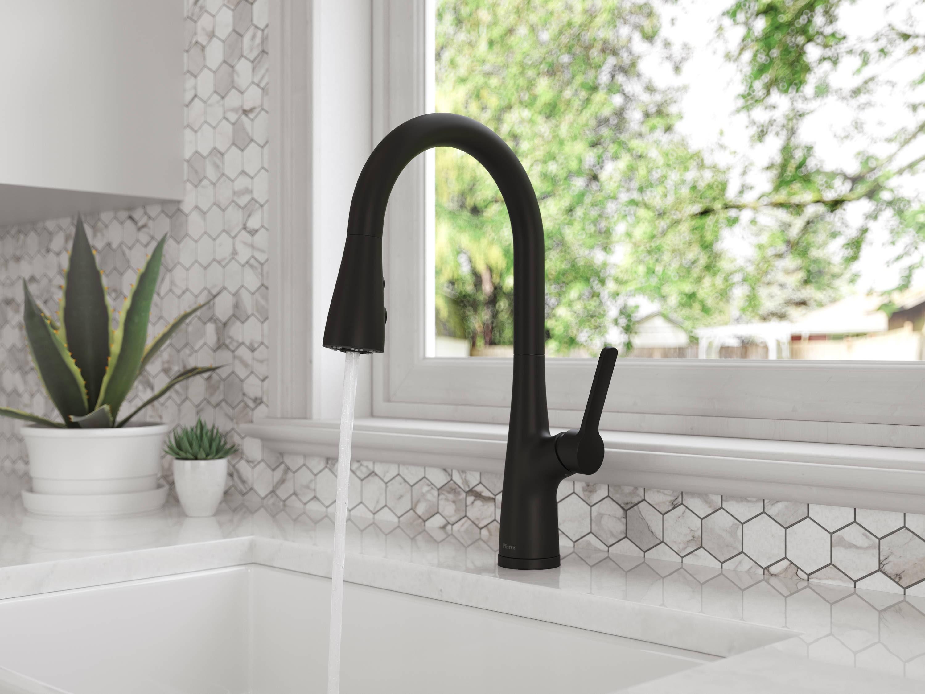 Neera Pull Down Single Handle Kitchen Faucet