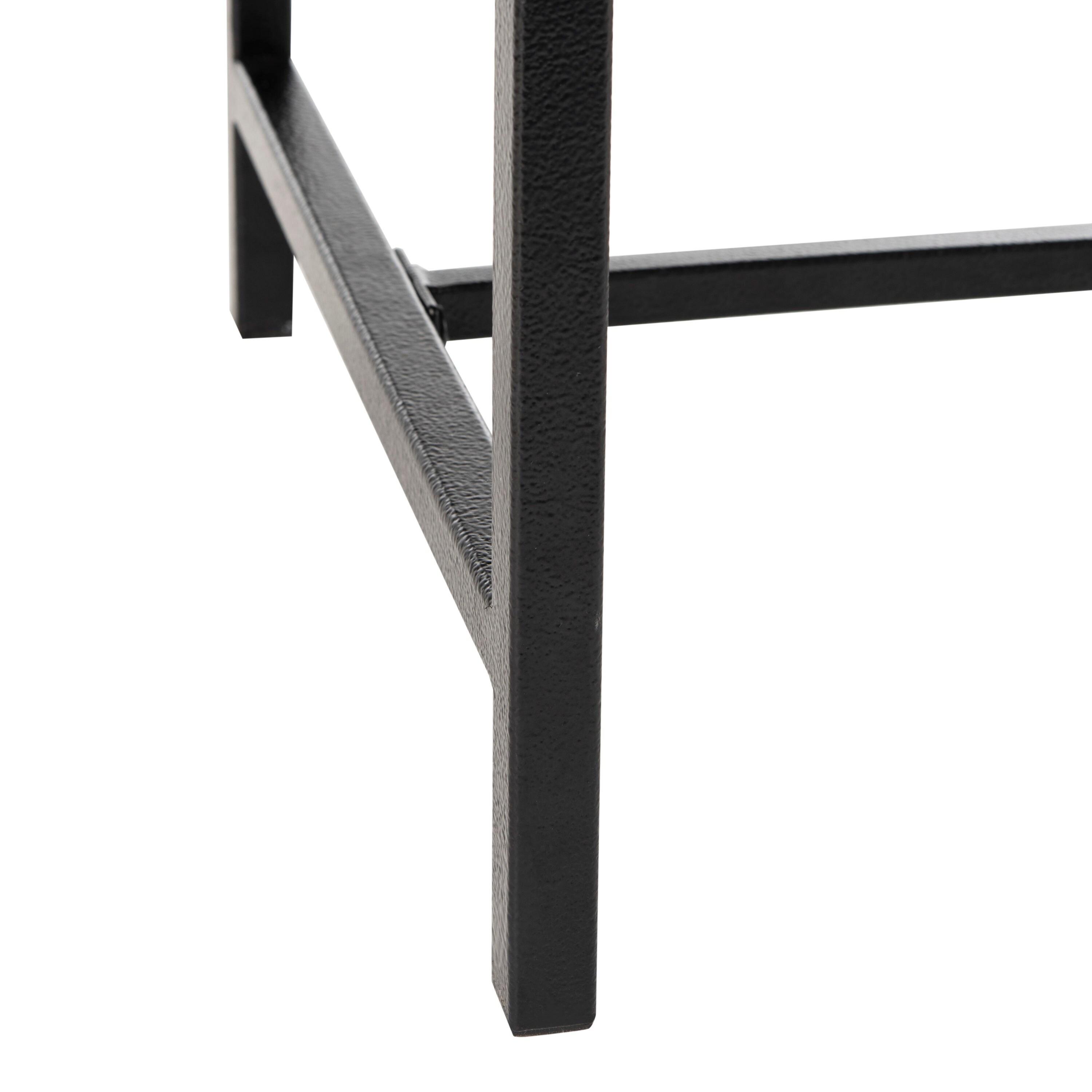 Maruka Bench with Storage - Brown/Grey - Safavieh