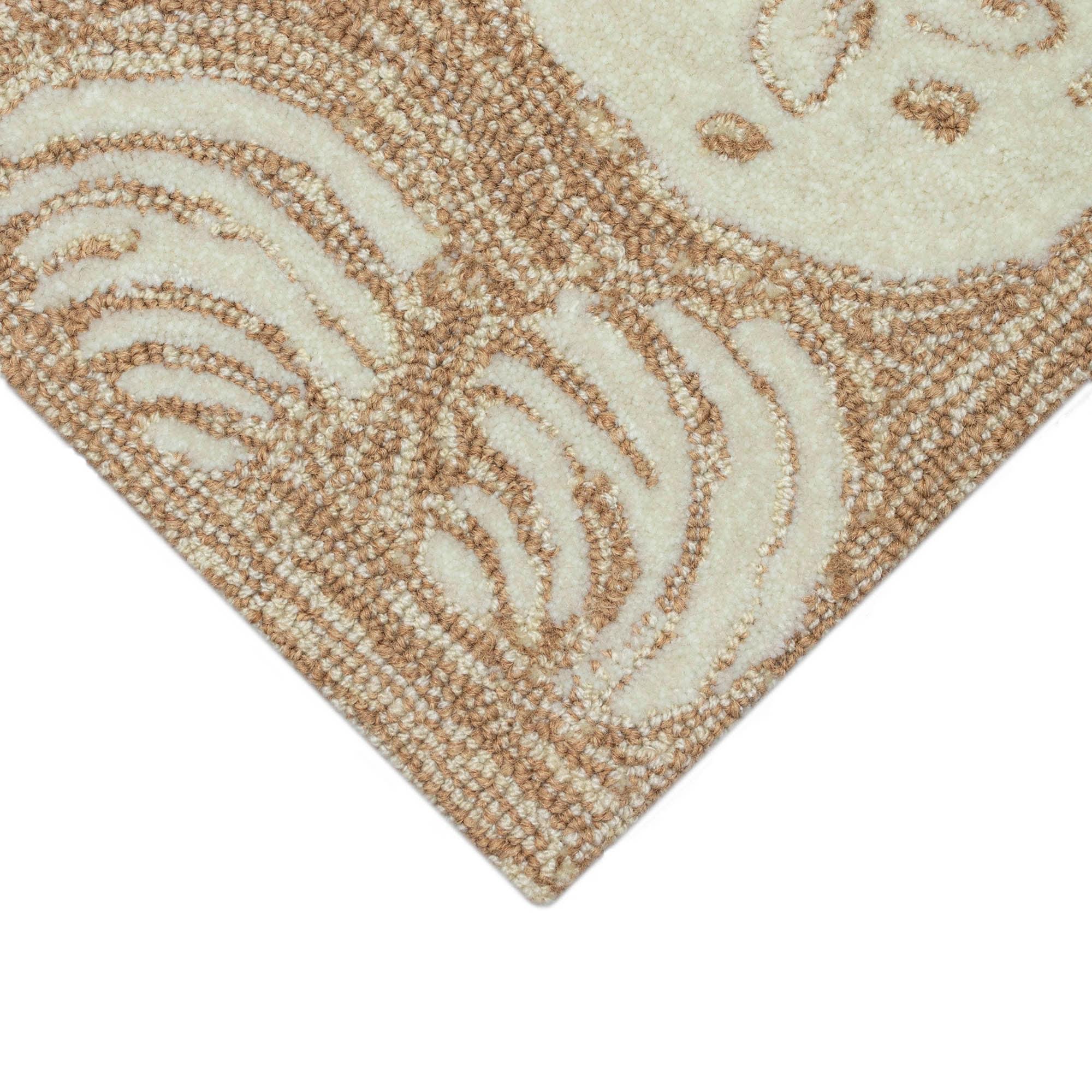Liora Manne Frontporch Shell Toss Indoor/Outdoor Rug Natural 1'8" x 2'6"
