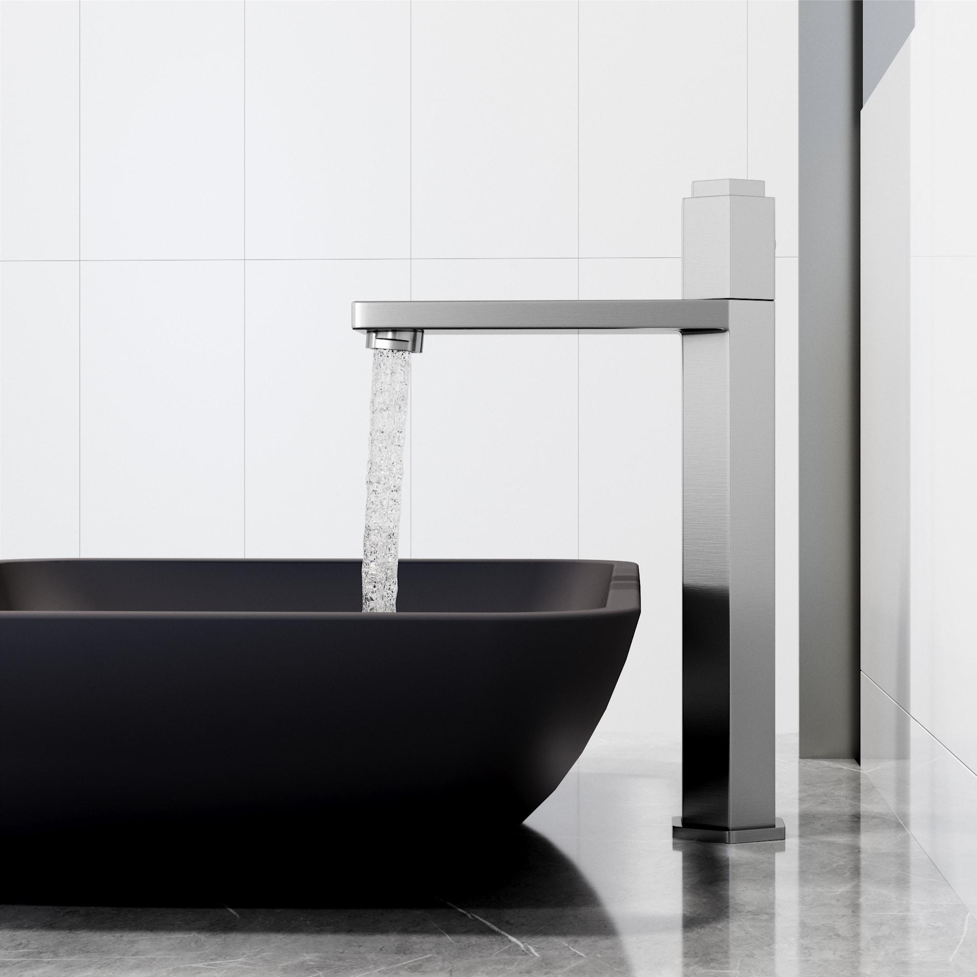 Nova 10" H Single Handle Vessel Sink Bathroom Faucet