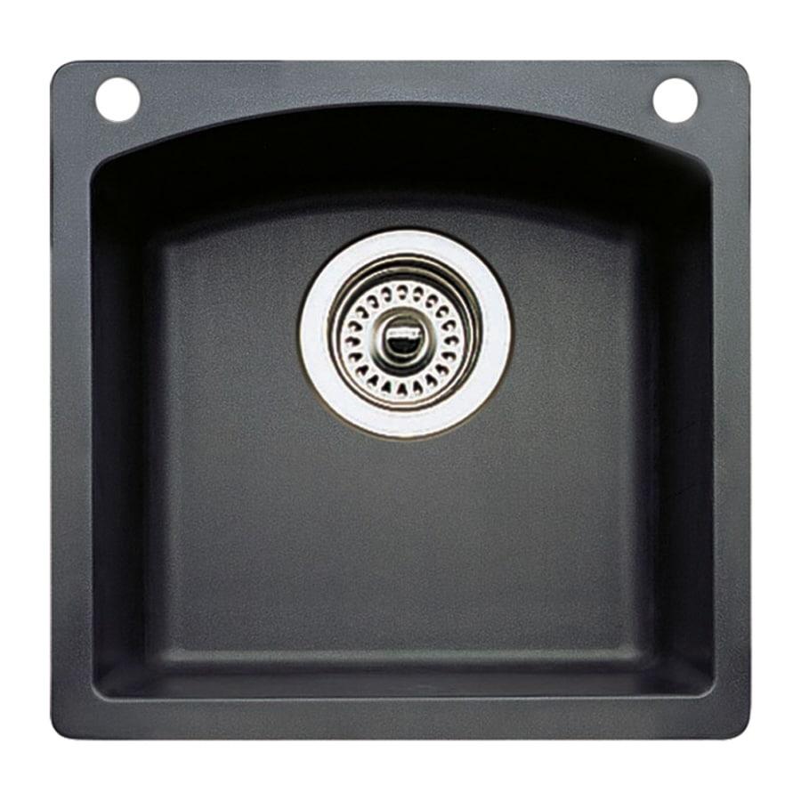 Blanco Diamond 15" L x 15" W Dual Mount Bar Sink 440204-2