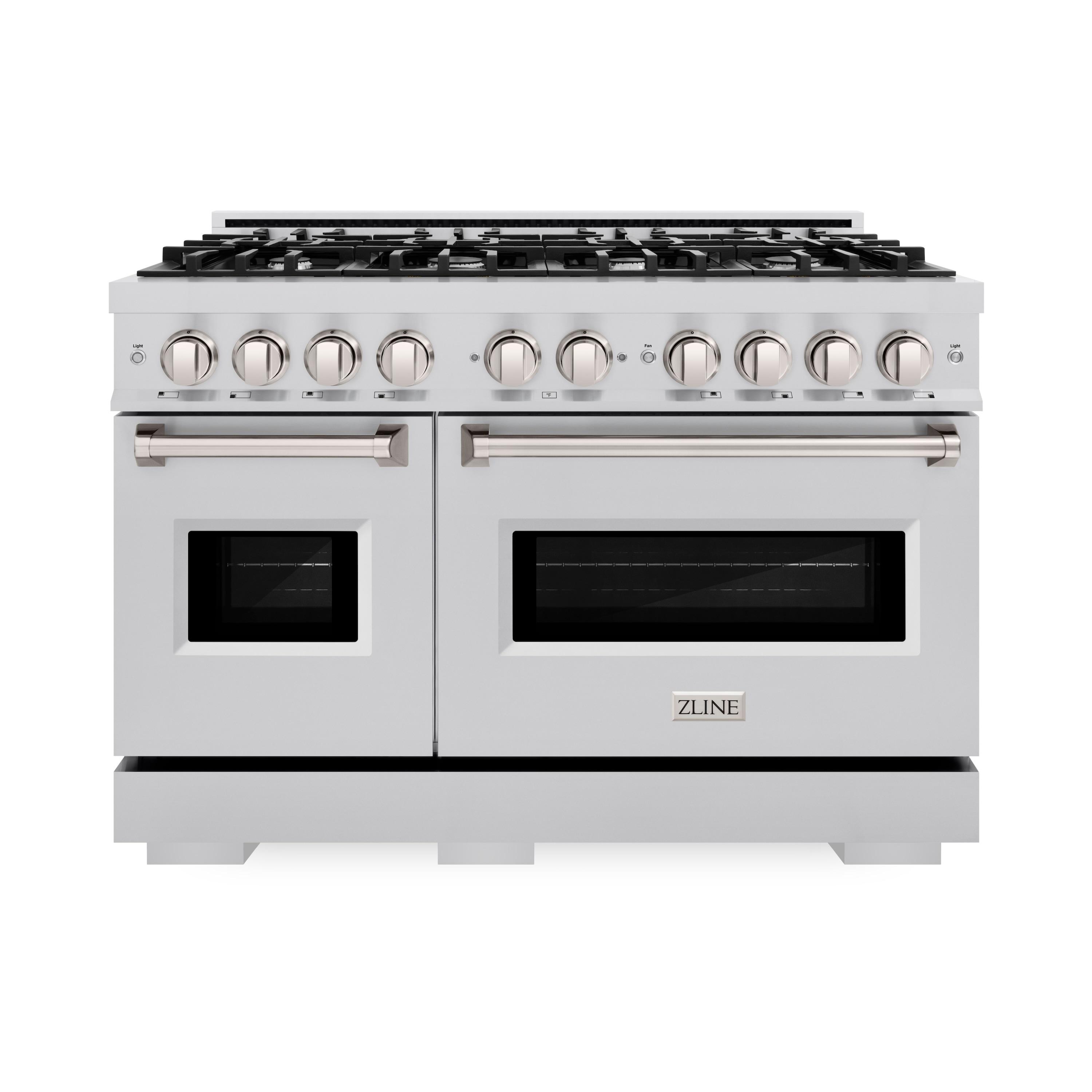 ZLINE ZLINE Autograph Edition 48 in. Classic Dual Fuel Range w/ 8 Burners & Accents CDR48
