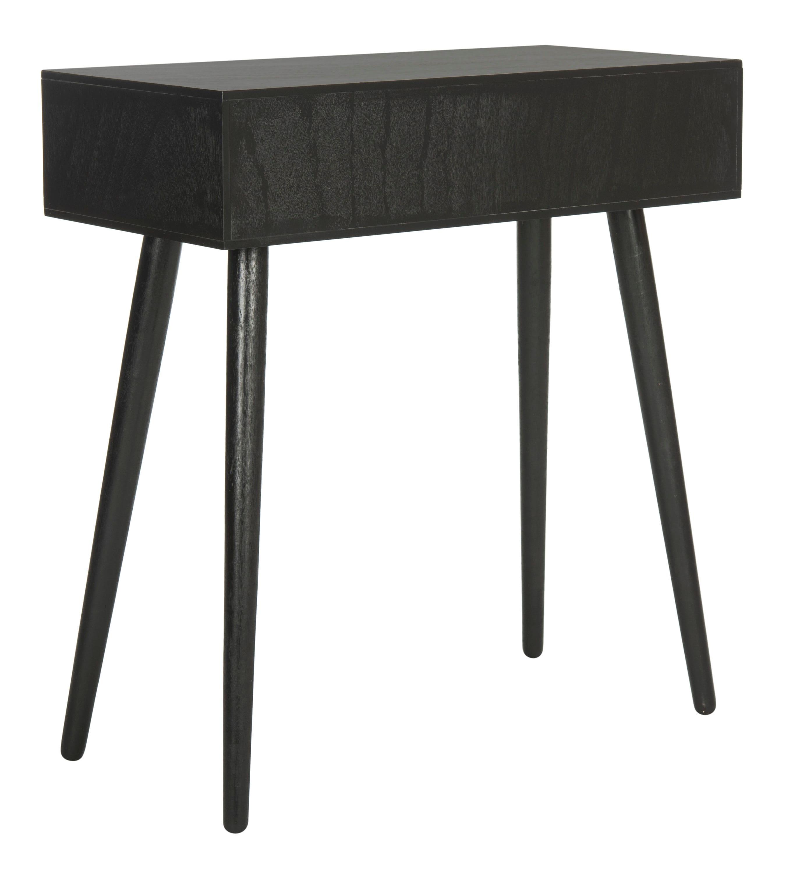 Dean 2 Drawer Console Table - Black - Safavieh