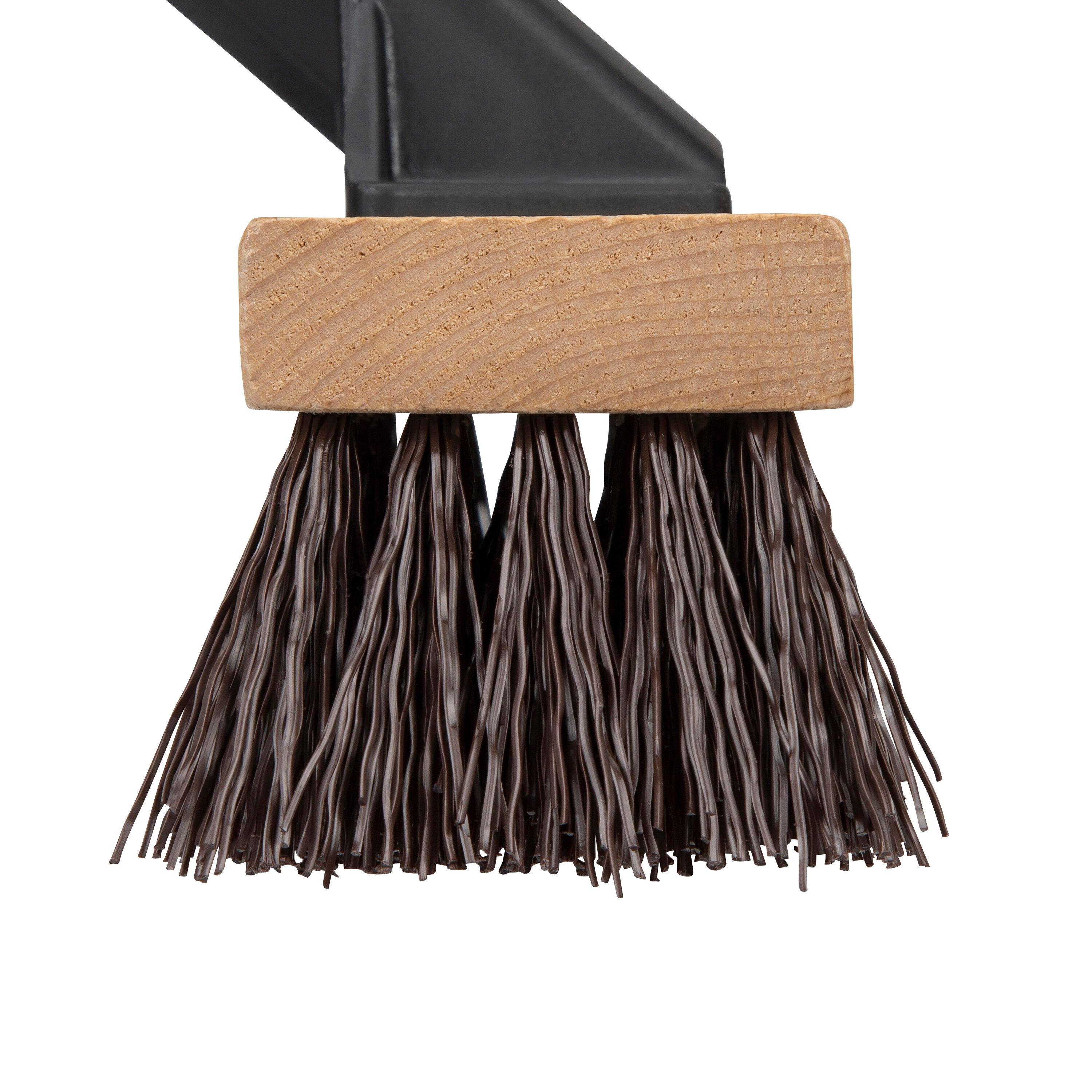 10'' Stiff Poly Fiber Bristle Wood Scrub Brush Head