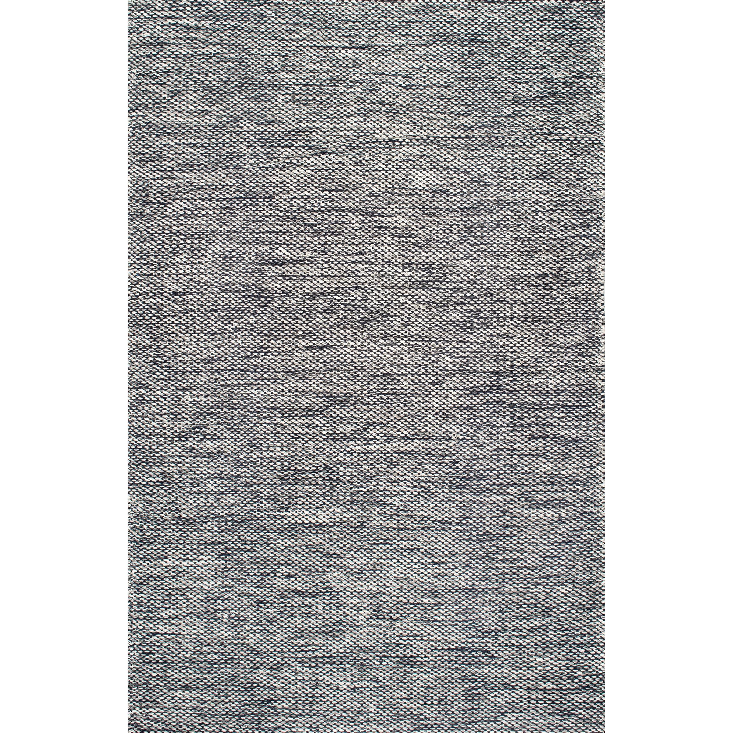 Nuloom Alessi Hand Woven Cotton Indoor Area Rug, 3' x 5', Gray