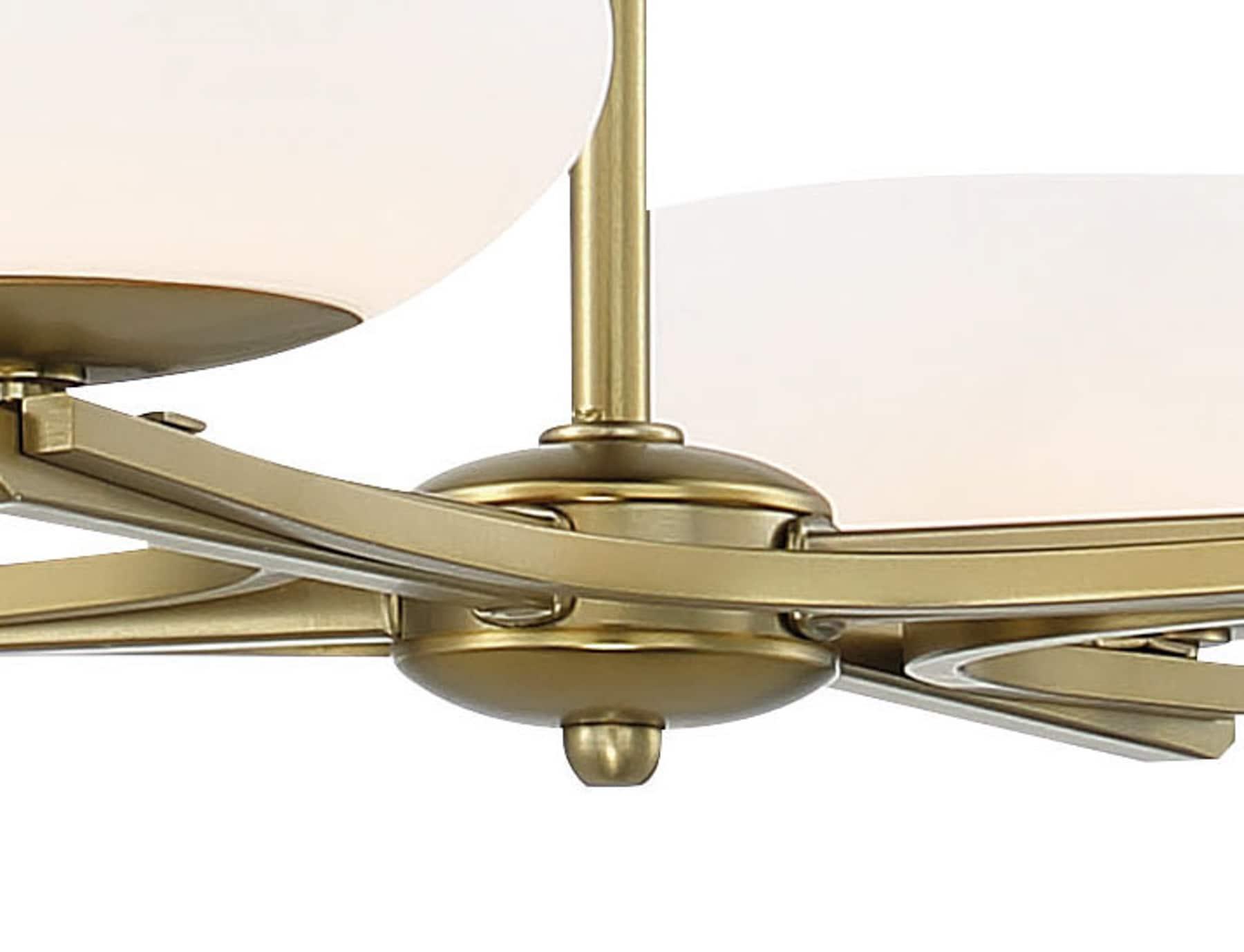 P1466-695-L-George Kovacs Lighting-48W 6 LED Island-40 Inches Wide by 20 Inches Tall