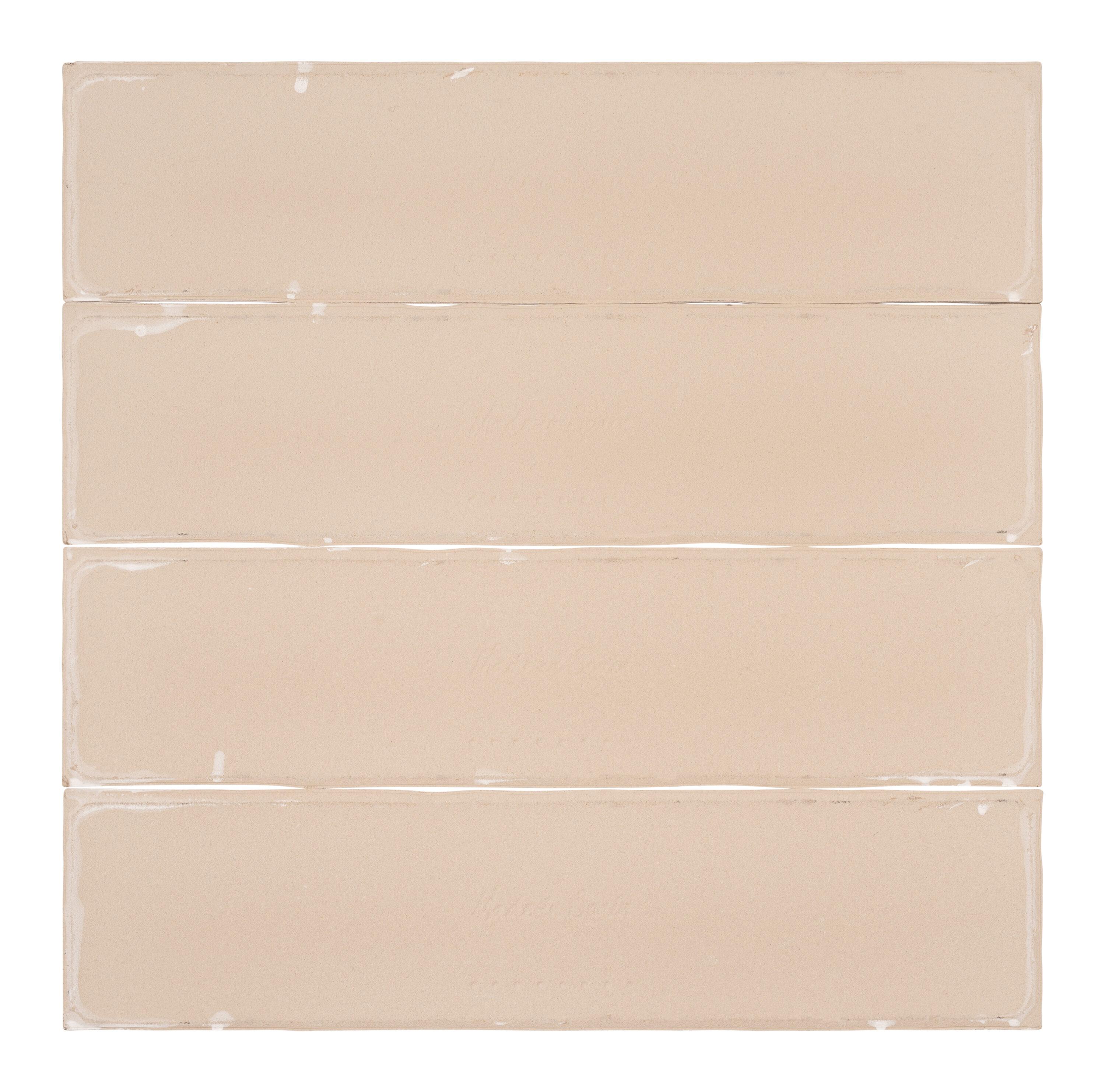 Thames 3-in. x 12-in. Subway Marble Look Satin Ceramic Wall Tile