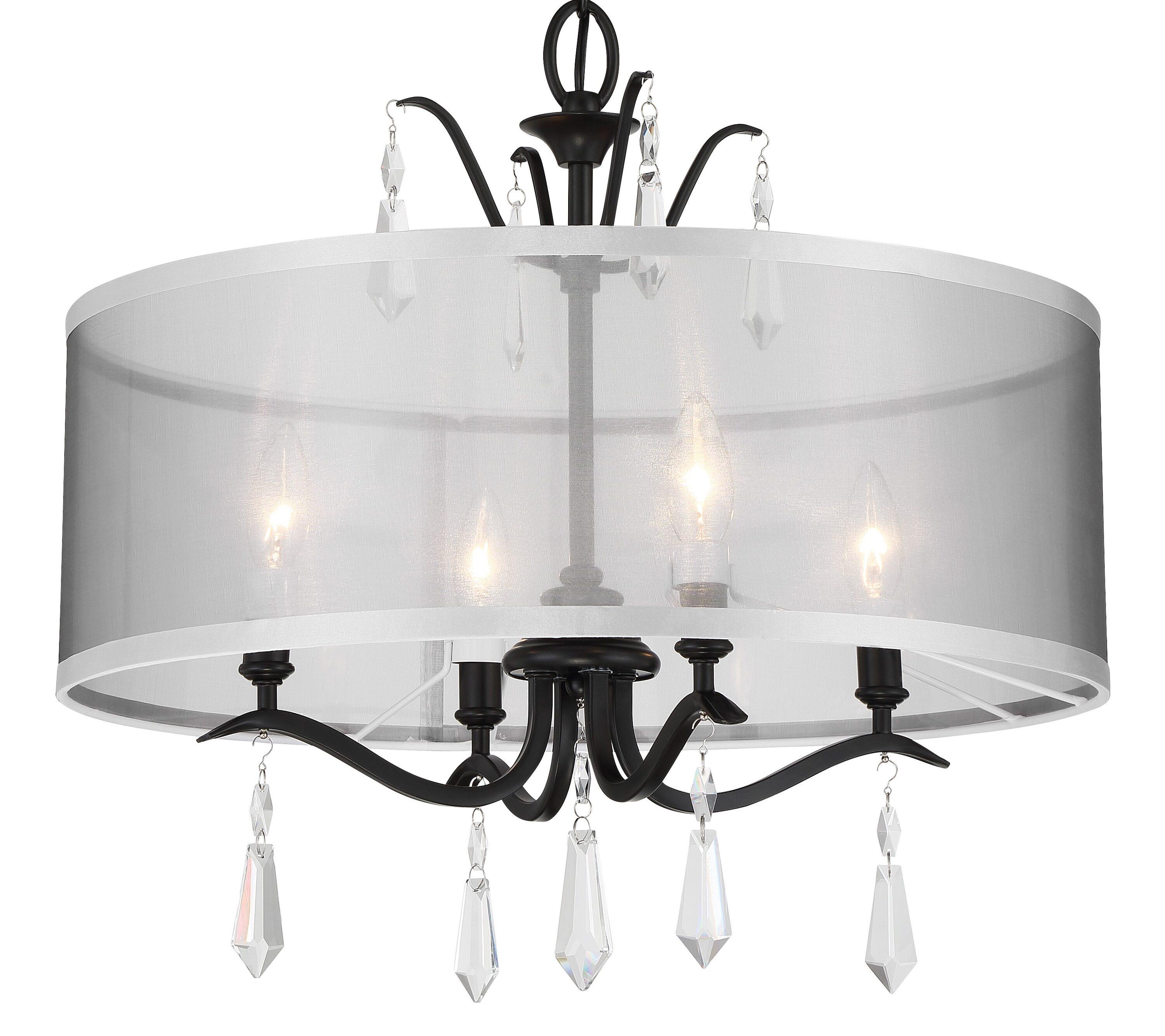 4443-66A-Minka Lavery-Laurel Estate - 4 Light Convertible Foyer-19.13 Inches Tall and 20 Inches Wide-Coal Finish    -Traditional Installation