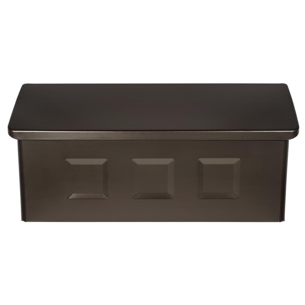 Wayland Wall Mount Mailbox Rubbed Bronze