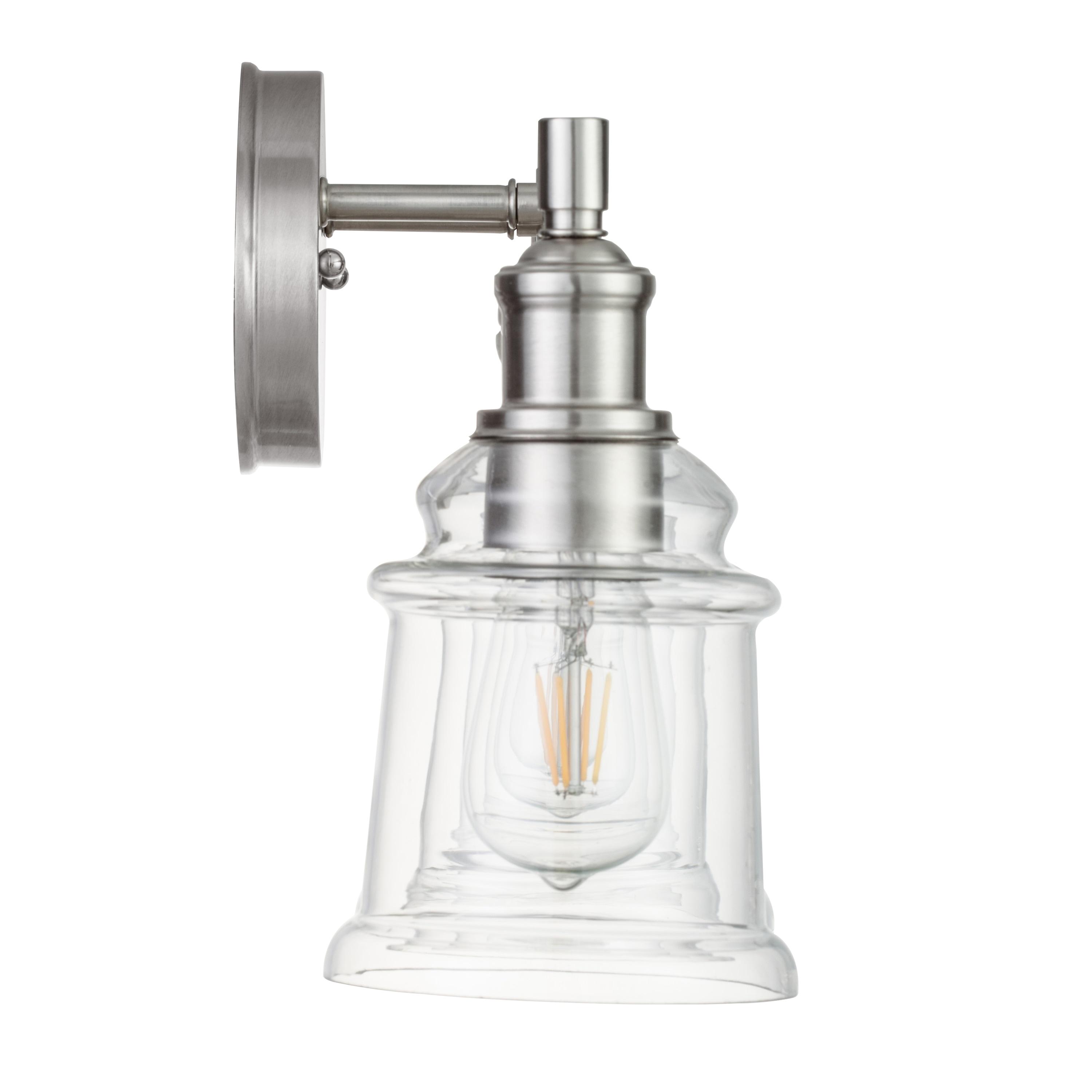 Prominence Home Eaton Ridge Three Light Vanity in Brushed Nickel