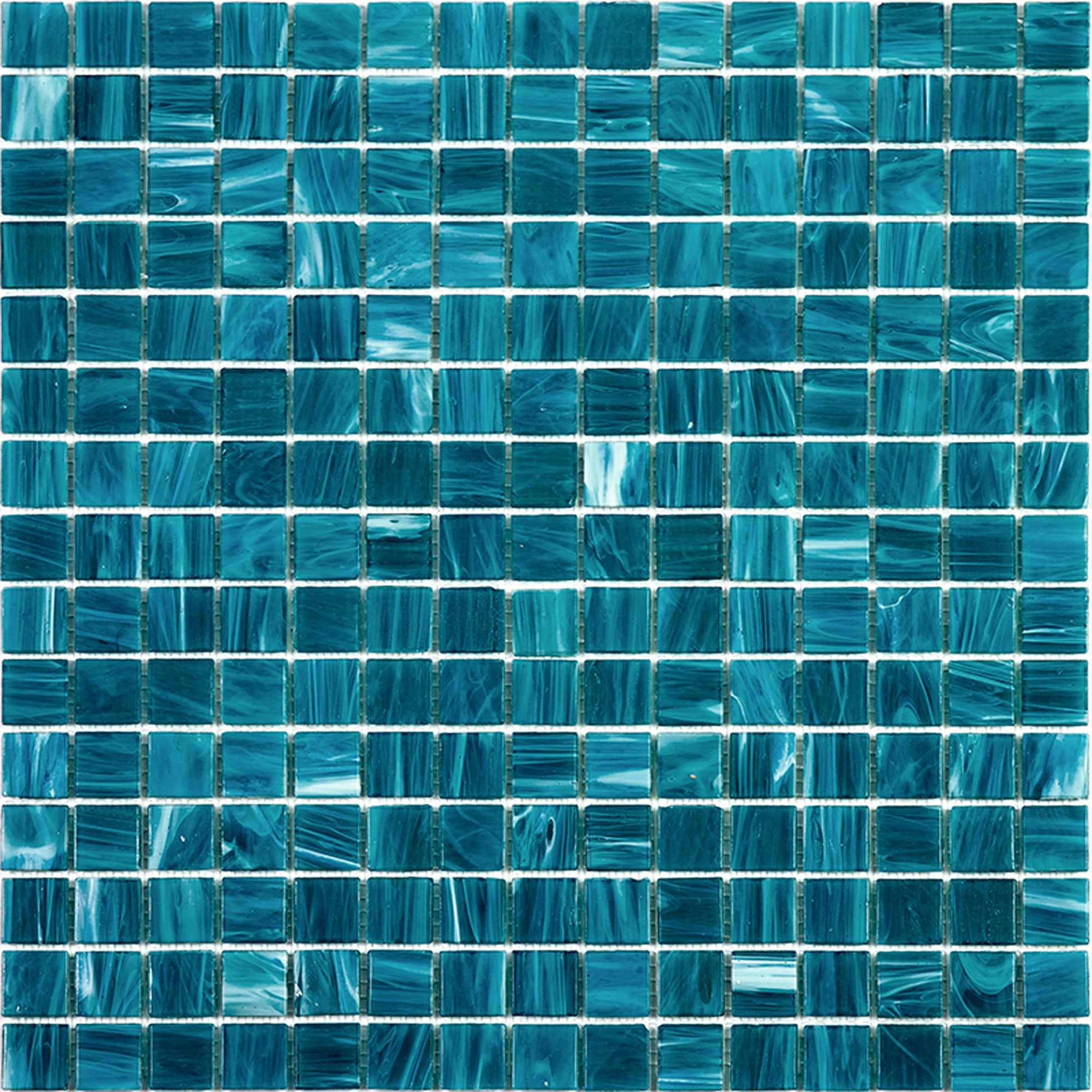 Celestial 0.8" x 0.8" Glass Grid Mosaic Wall & Floor Tile