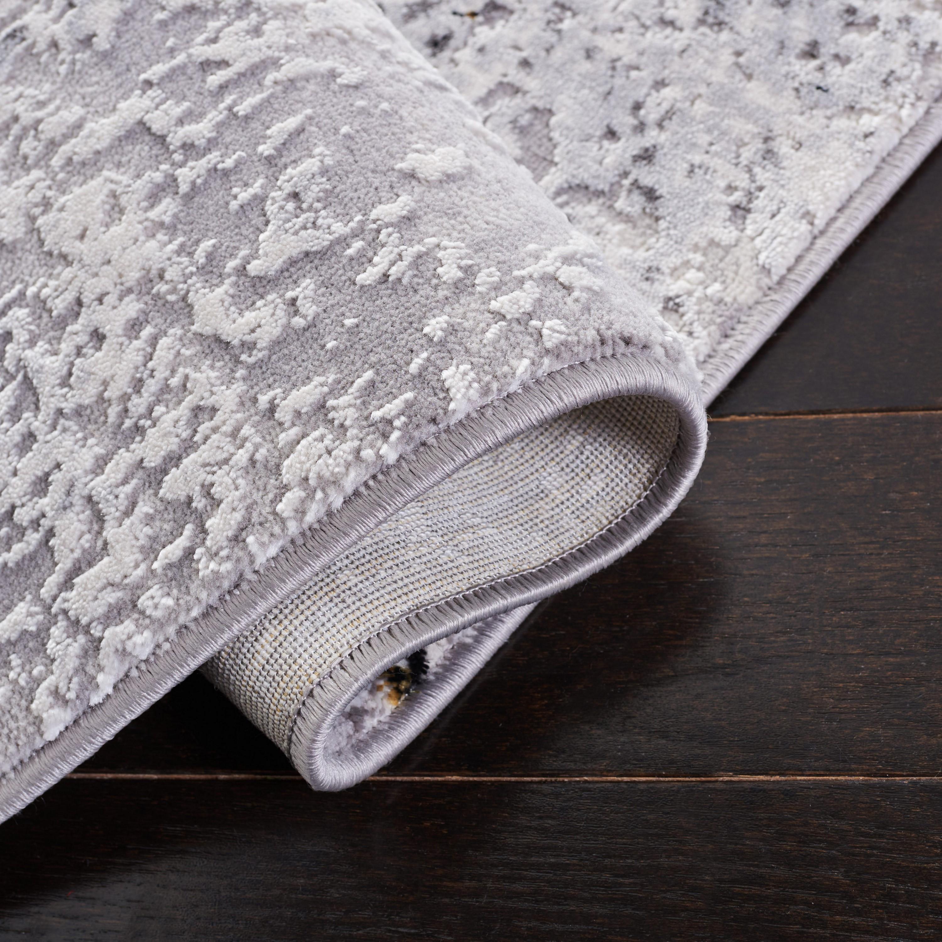 Amelia ALA232 Power Loomed Area Rug - Grey/Gold - 4'5"x6'5" - Safavieh.