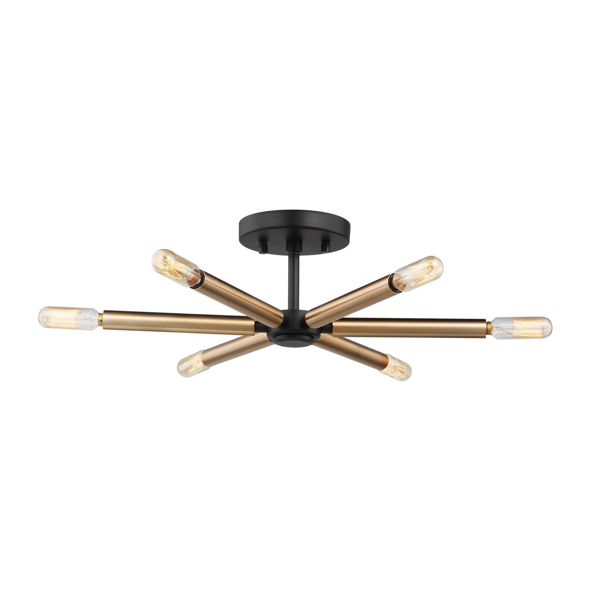 Nashville 6 Light Semi Flush Mount