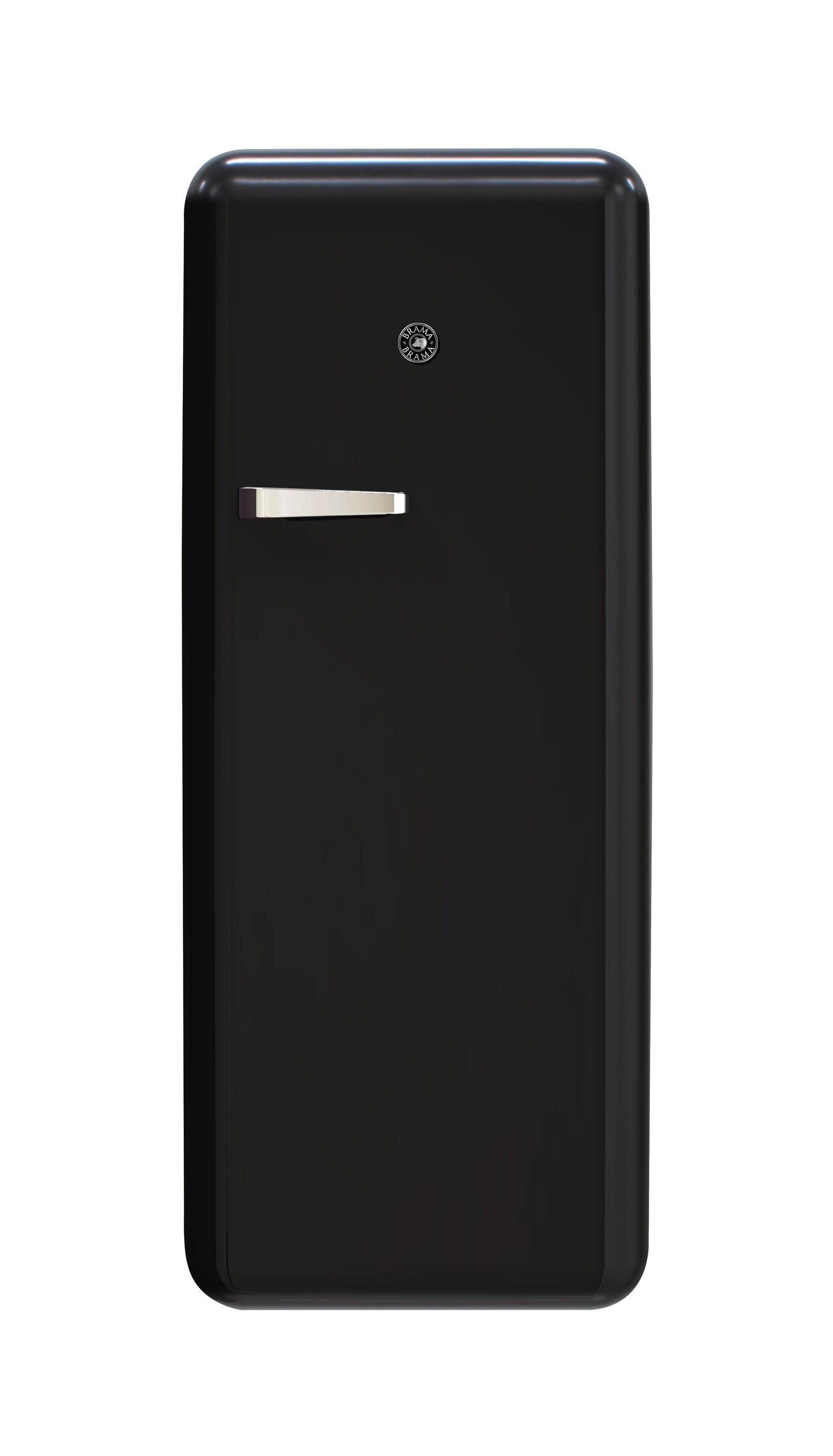 9.2 cu. ft. Freestanding Top Freezer Retro Refrigerator in Black
