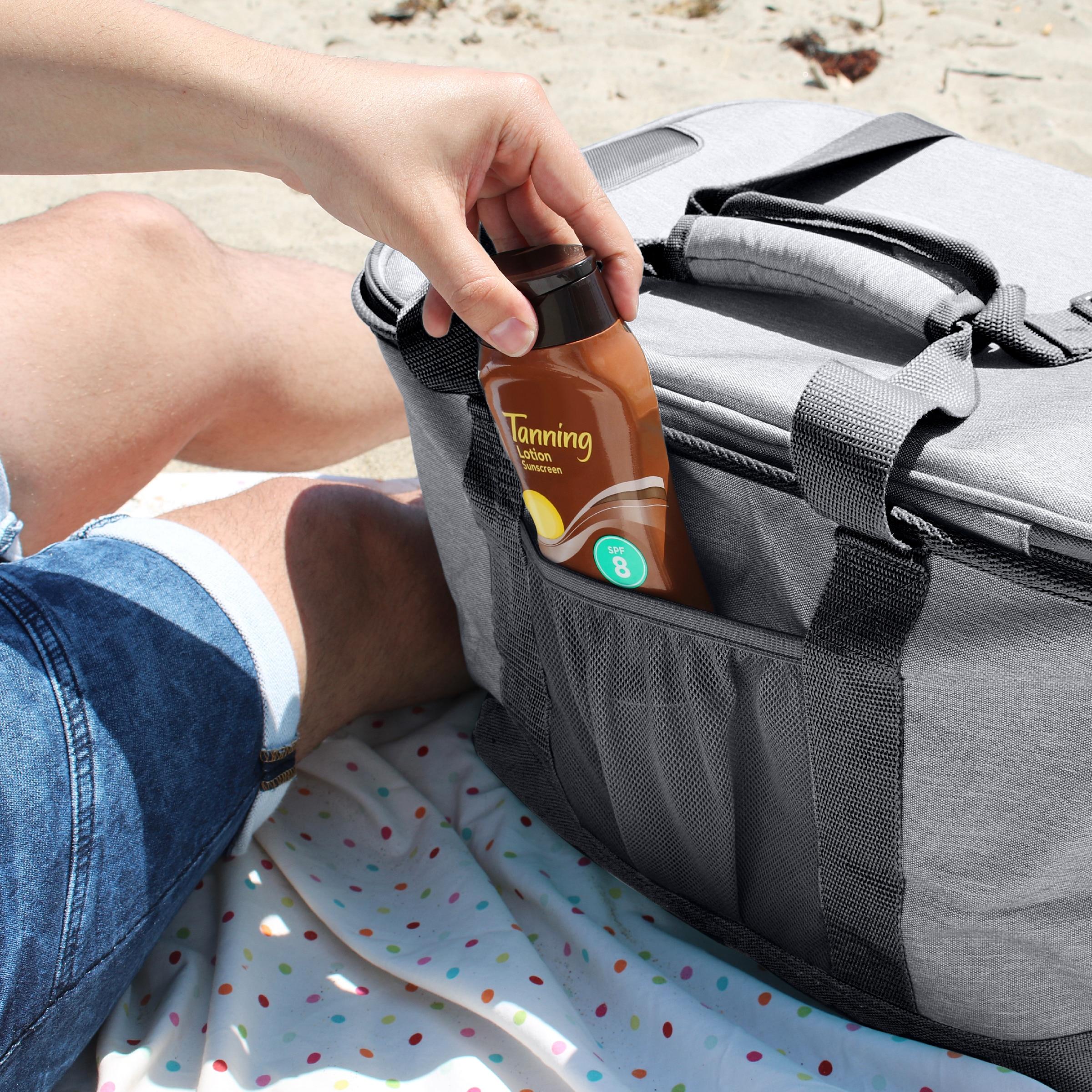 CleverMade Tahoe 21qt Collapsible Cooler with Shoulder Strap and Bottle Opener - Desert Camo