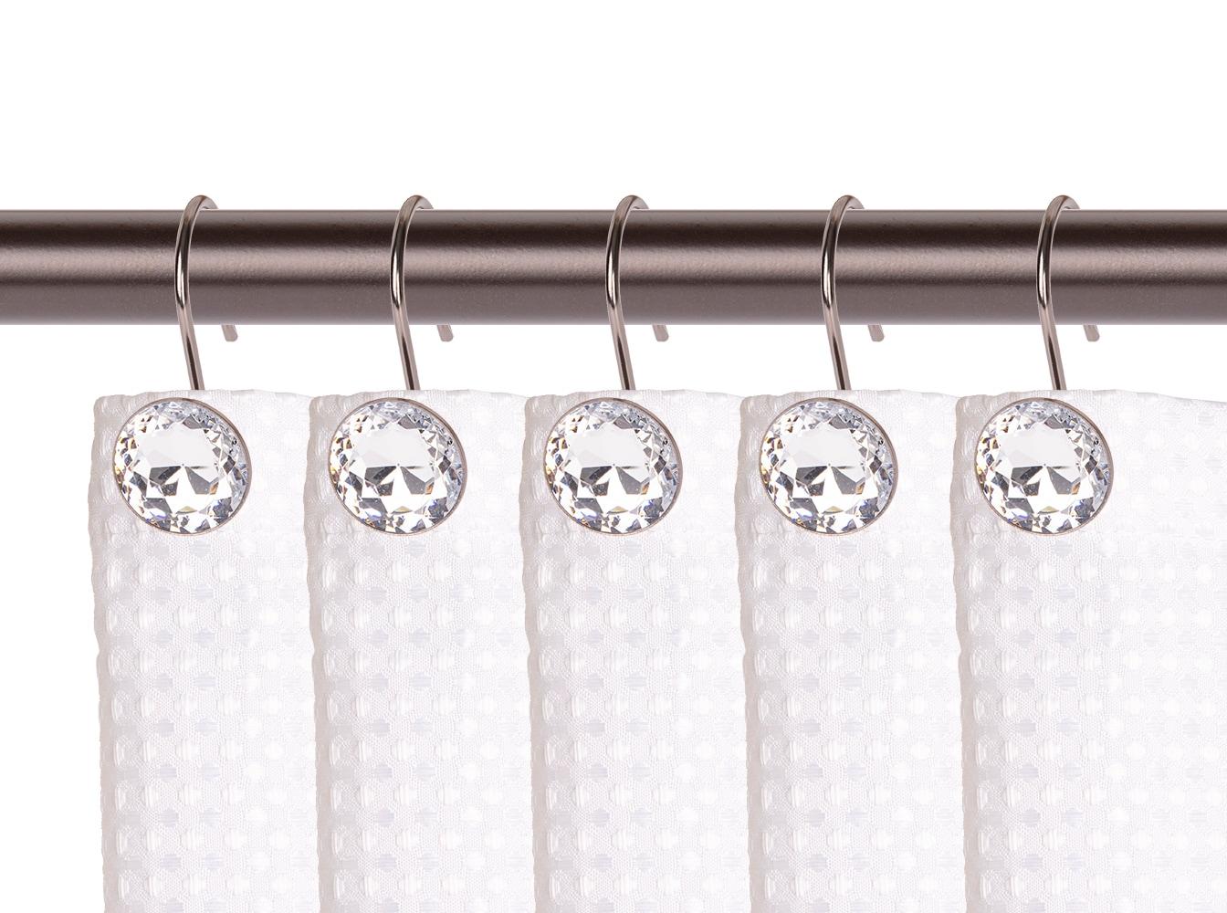 Utopia Alley Steel Shower Curtain Hook (Set of 12)