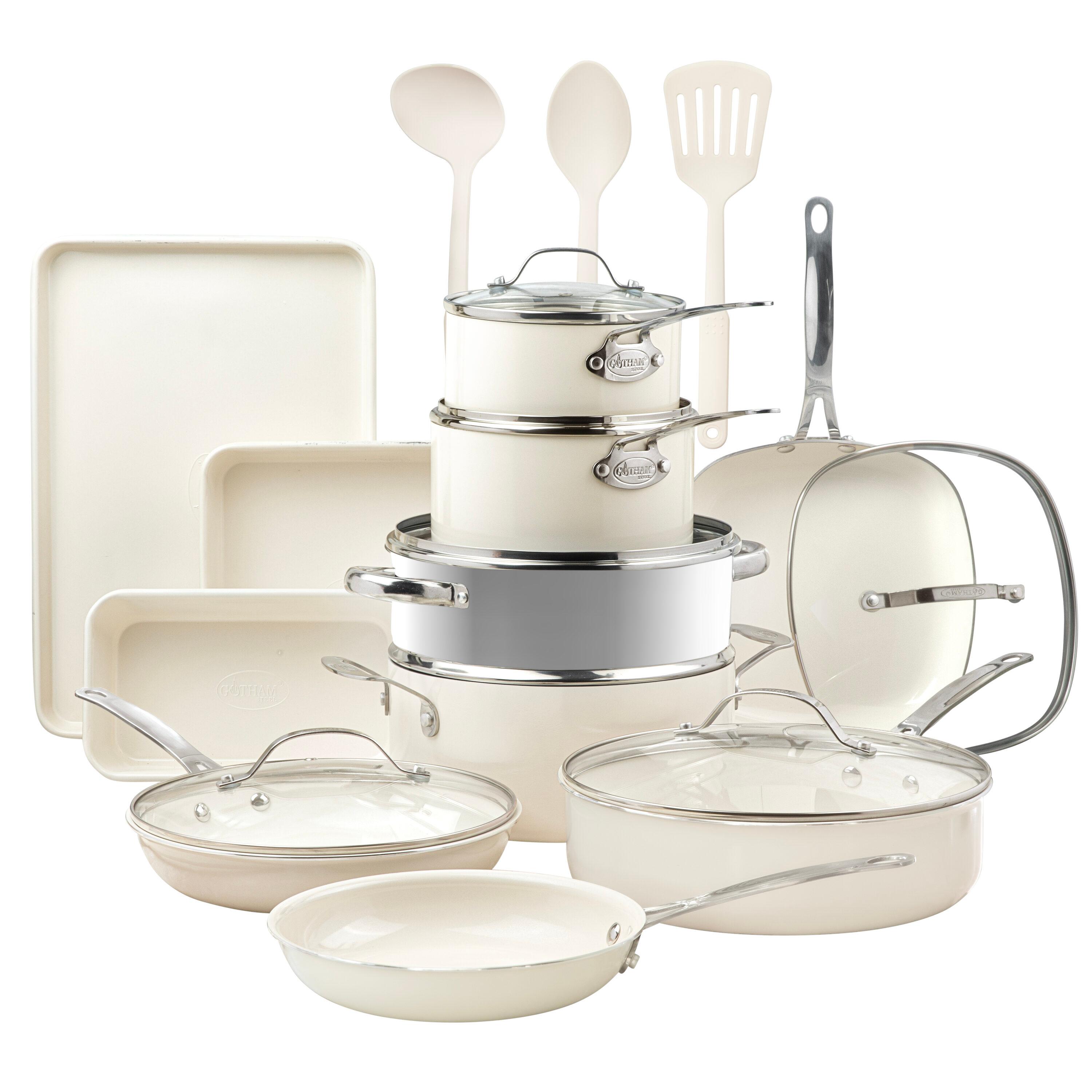 Gotham Steel Gotham Steel Naturals 20 Pc Express Cookware and Bakeware Set with Utensils