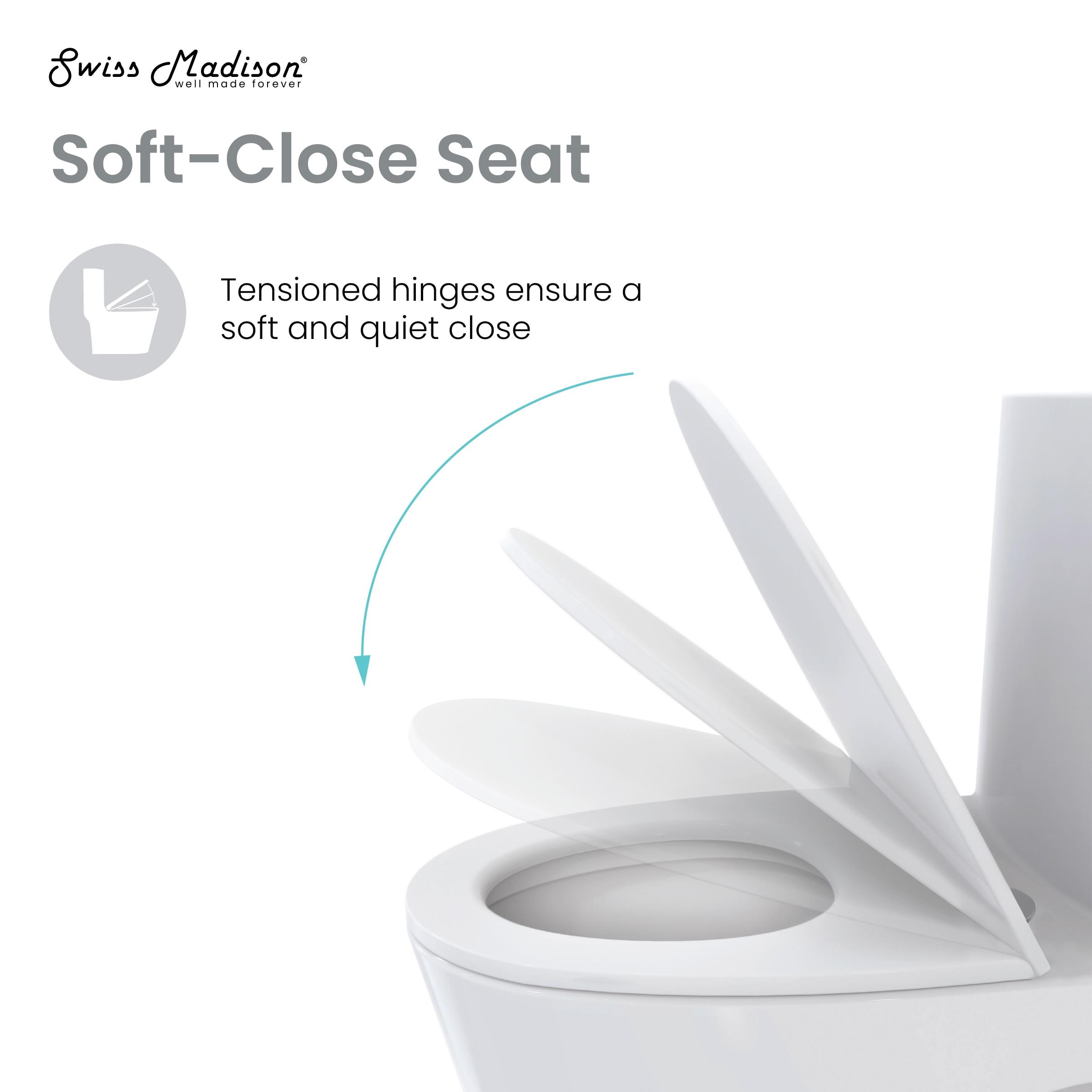 Concorde One-Piece Square Toilet Dual-Flush 1.1/1.6 gpf