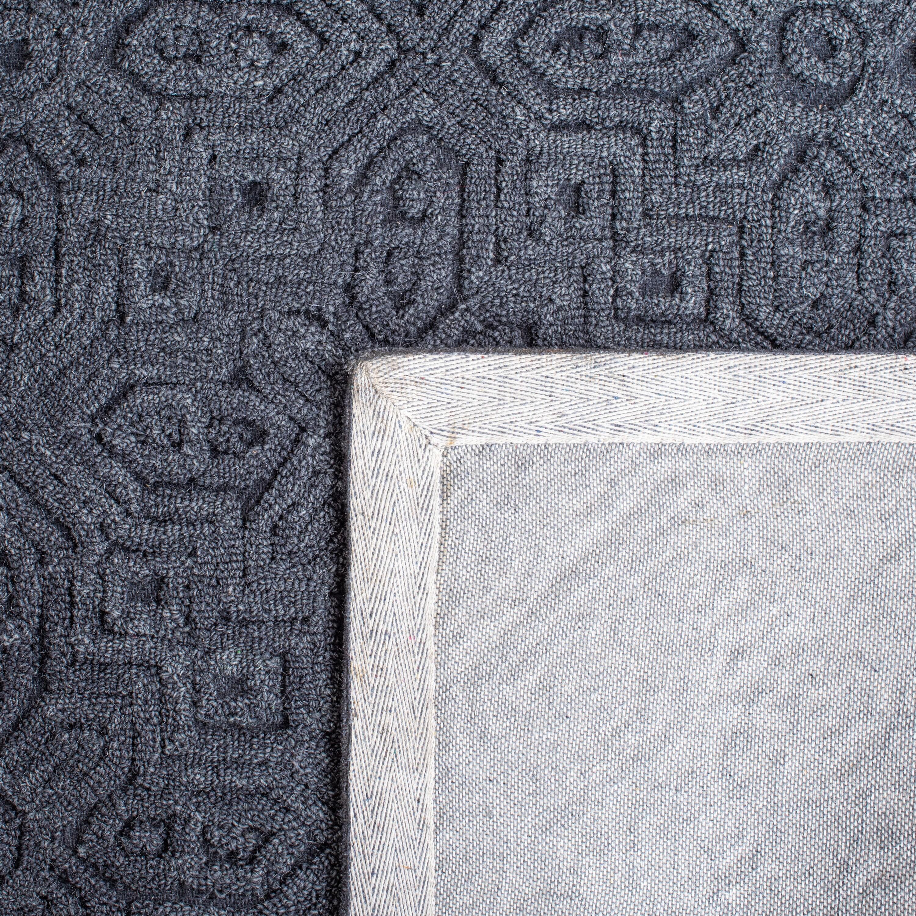 Textural TXT101 Hand Tufted Area Rug - Charcoal - 5'x8' - Safavieh.