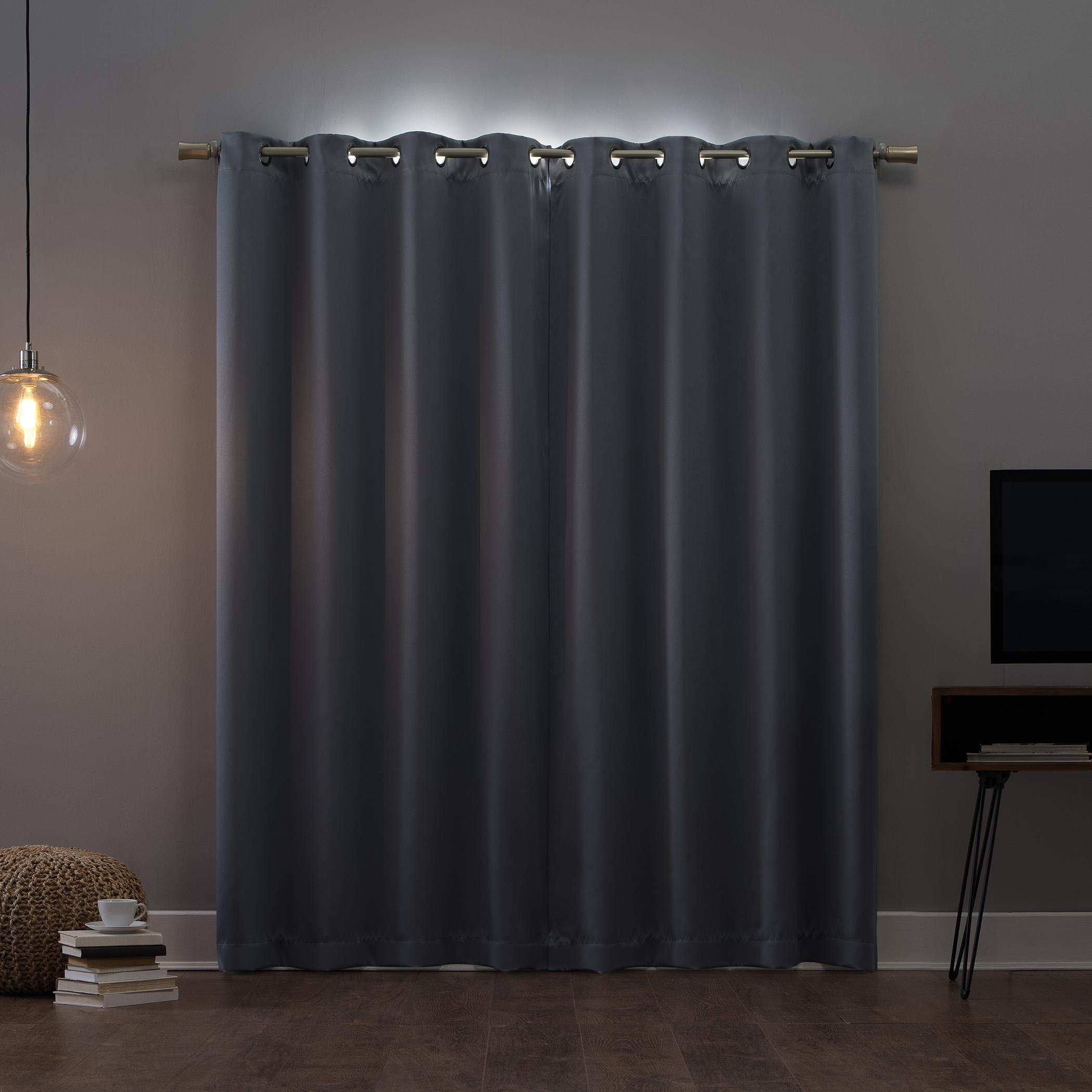 Oslo Theater Grade Extreme 100% Blackout Grommet Curtain Panel