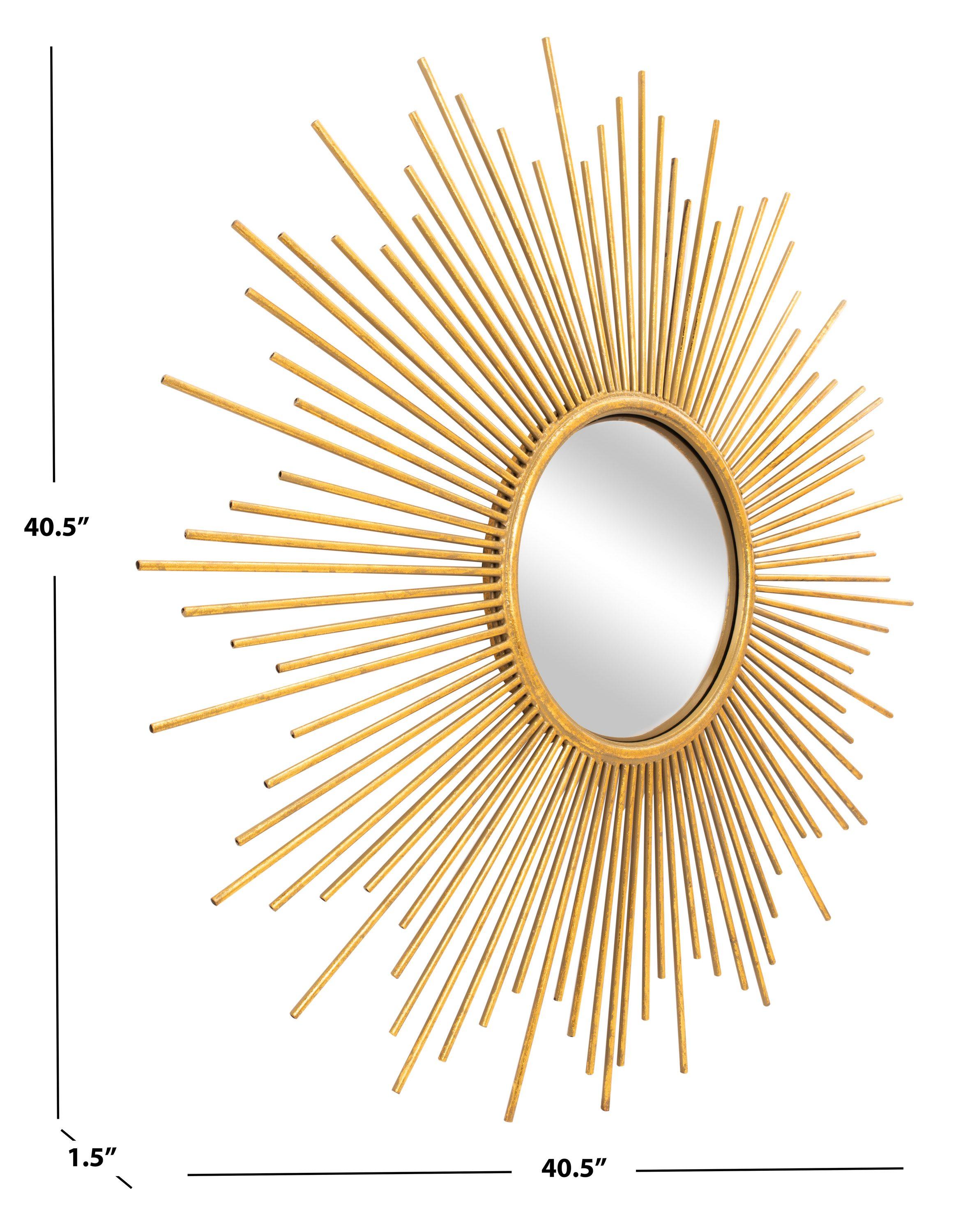 Vila Mirror - Gold Foil - Safavieh