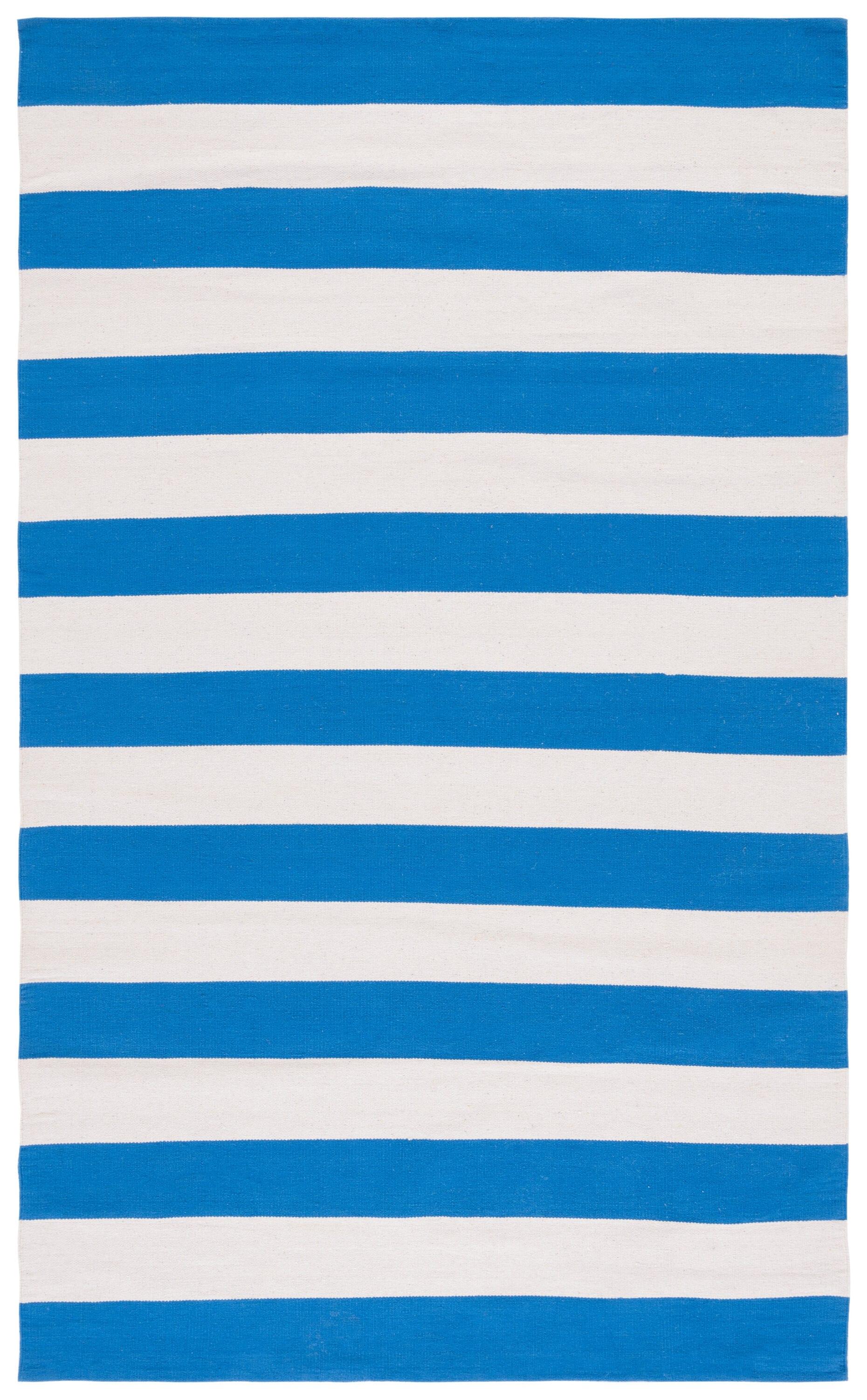 Montauk MTK712 Hand Woven Indoor Accent Rug - Blue/Ivory - 4'x6' - Safavieh