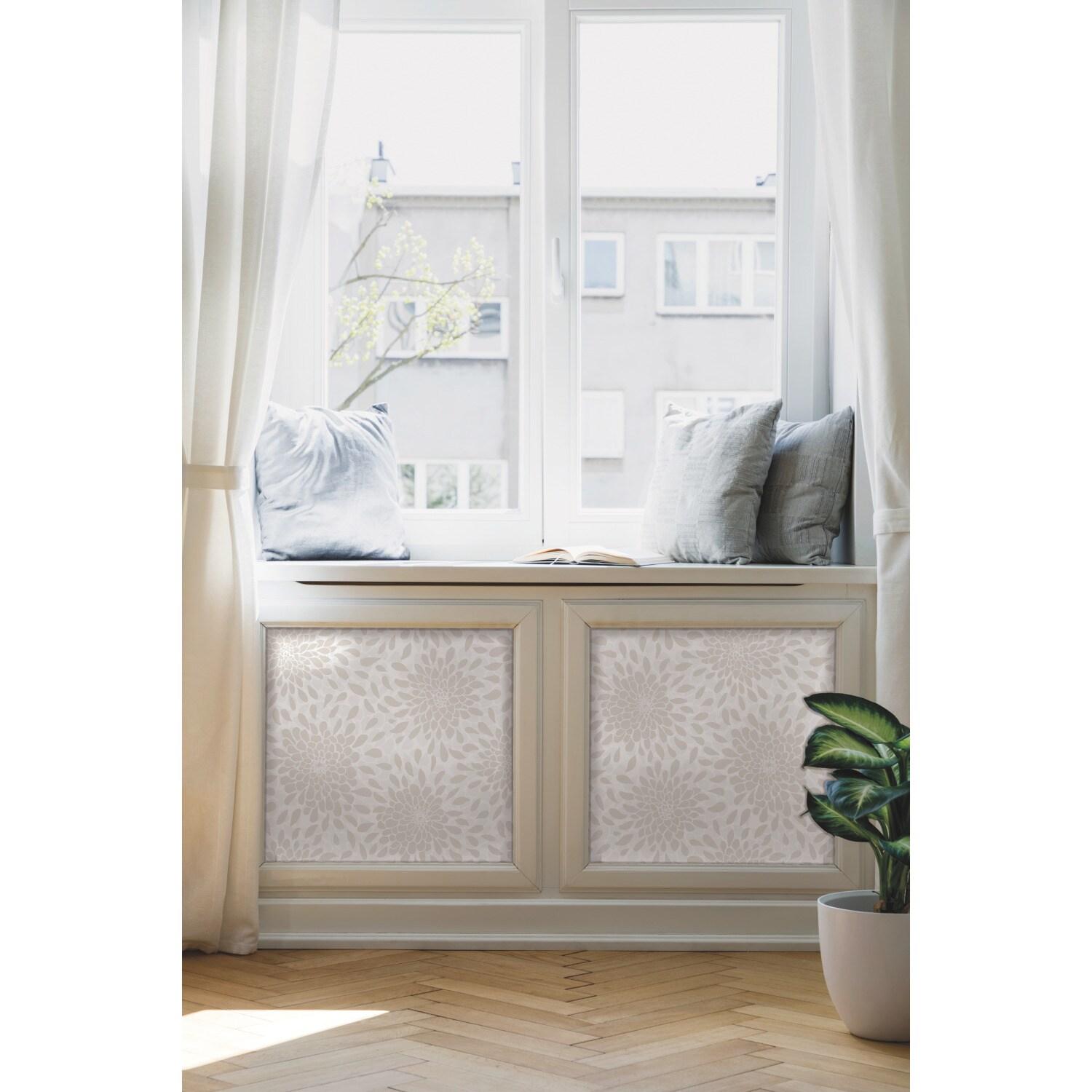 RoomMates Toss The Bouquet Peel & Stick Wallpaper: Removable Vinyl, Self-Adhesive Floral, Modern Botanical, Blue, 28 Sq Ft