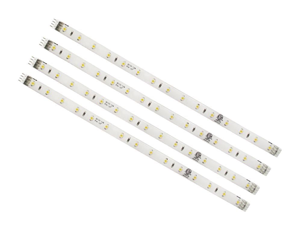 Bazz LED 10'' Under Cabinet Strip Light (Set of 4)