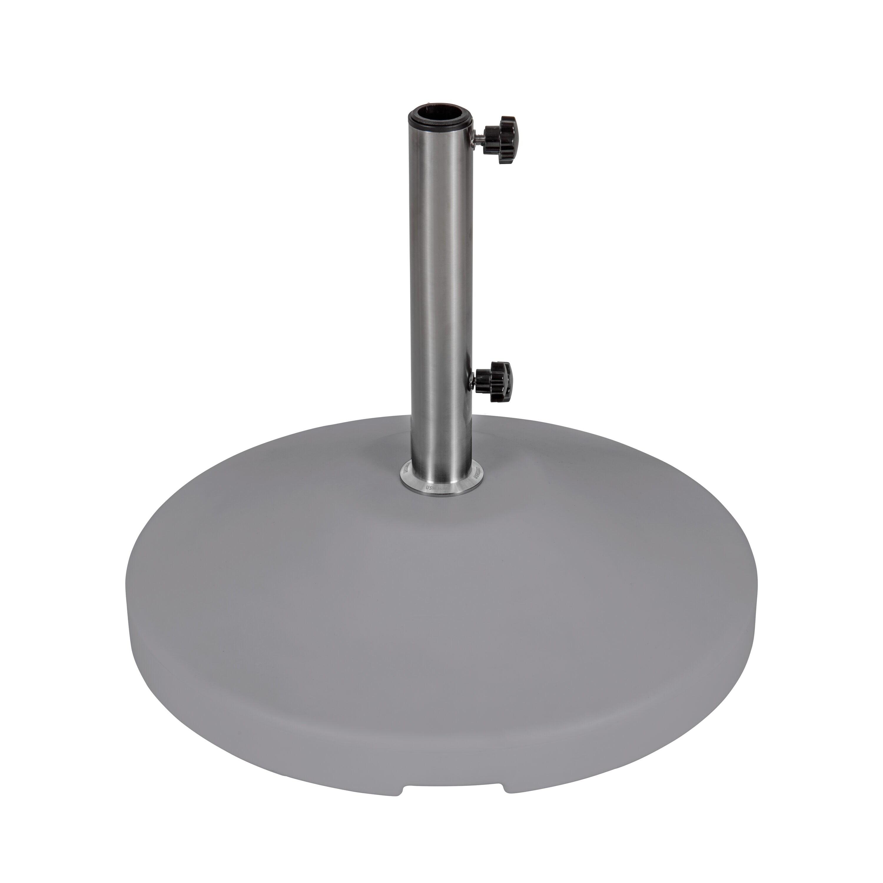 Fillable 120lb Capacity Free Standing Patio Umbrella Base