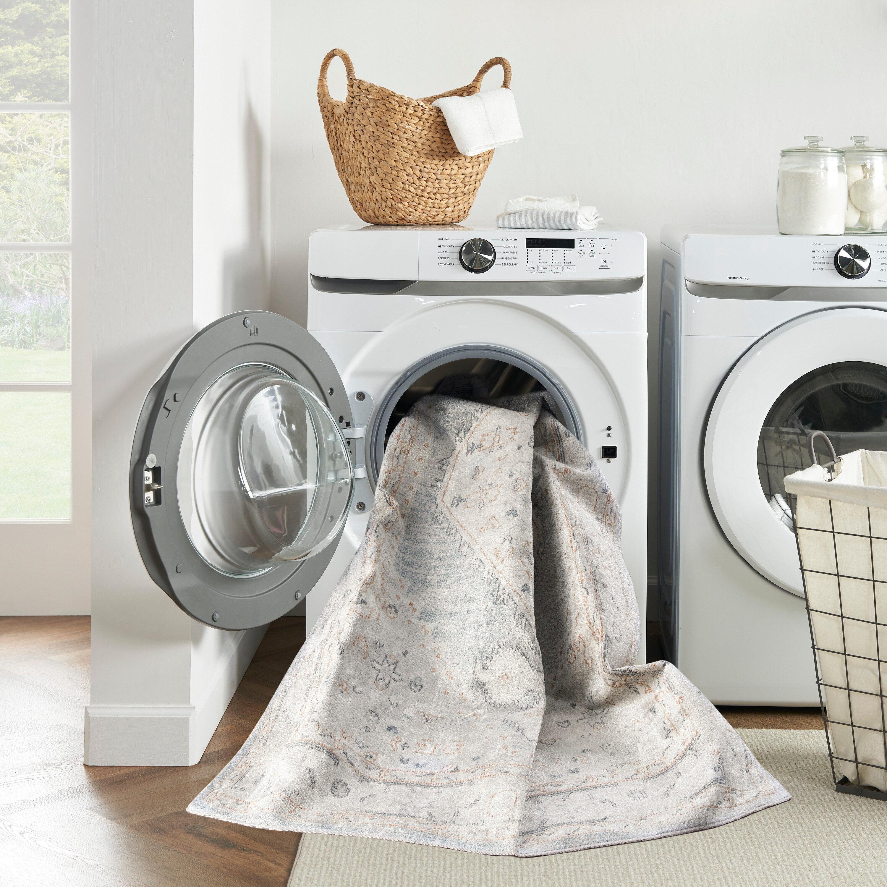 Nourison 2' x 6' Runner Astra Vintage Persian Indoor Flatweave Area Rug Light Blue