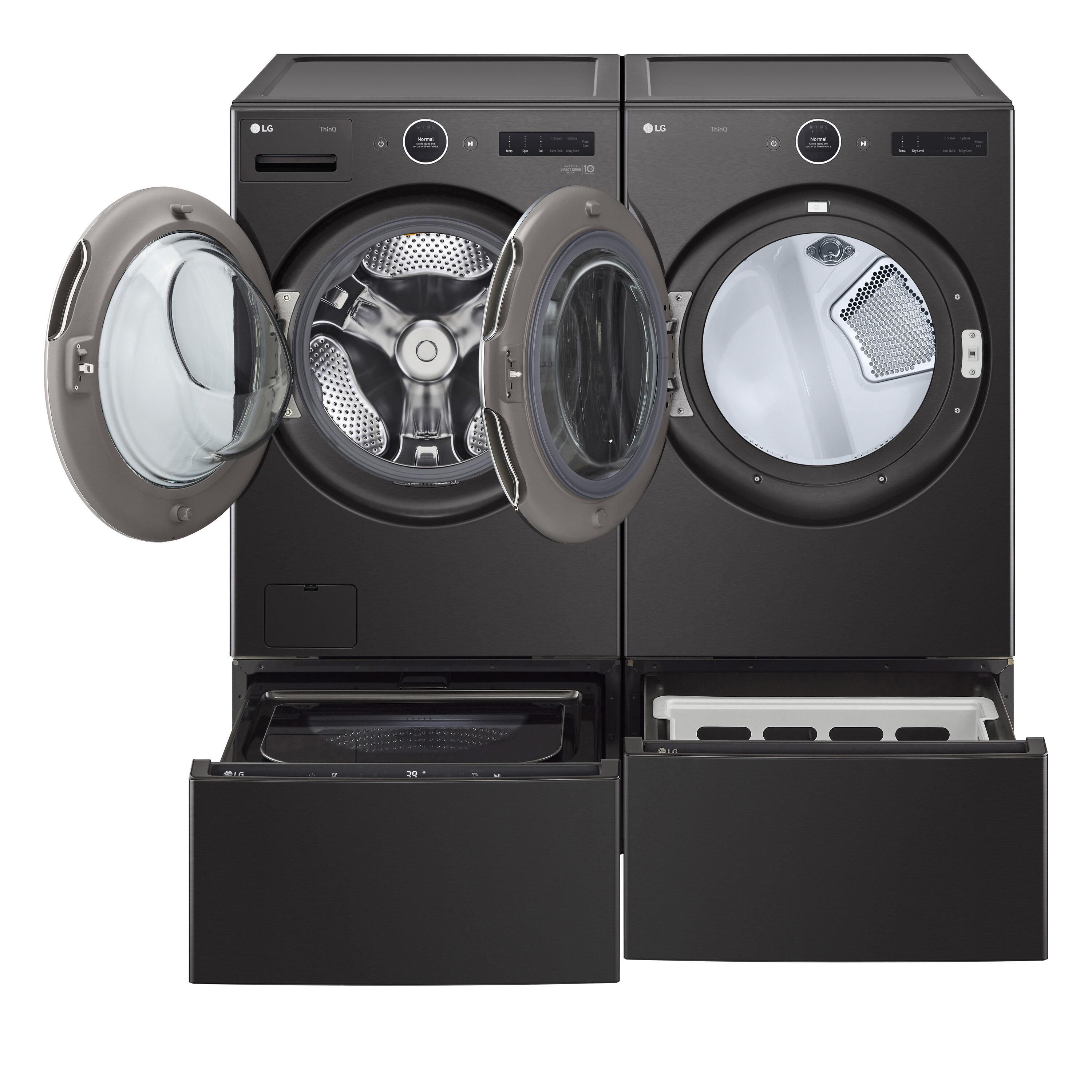 LG 5.0 cu. ft. Mega Capacity Smart Front Load Washer with AI DD 2.0 Built-In Intelligence & TurboWash 360°