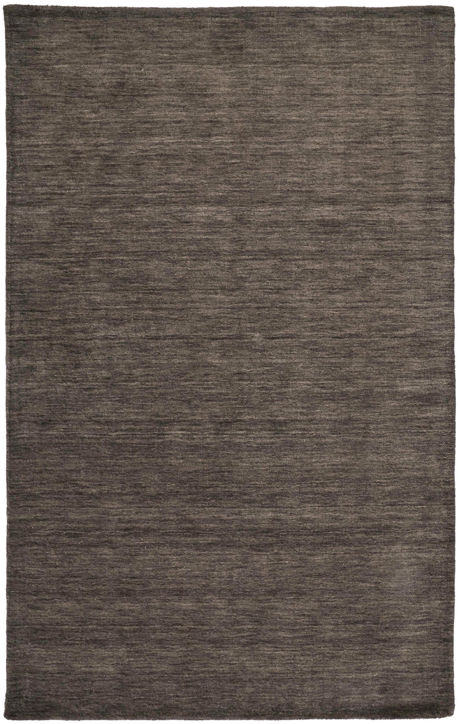 Handmade Tufted Wool Charcoal Area Rug